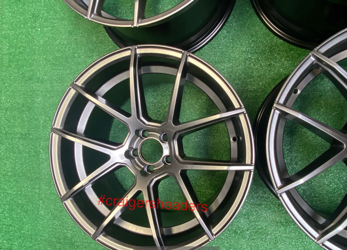 Avid SL02 Hyper Black wheelset - 5x100 - 18x9.5”