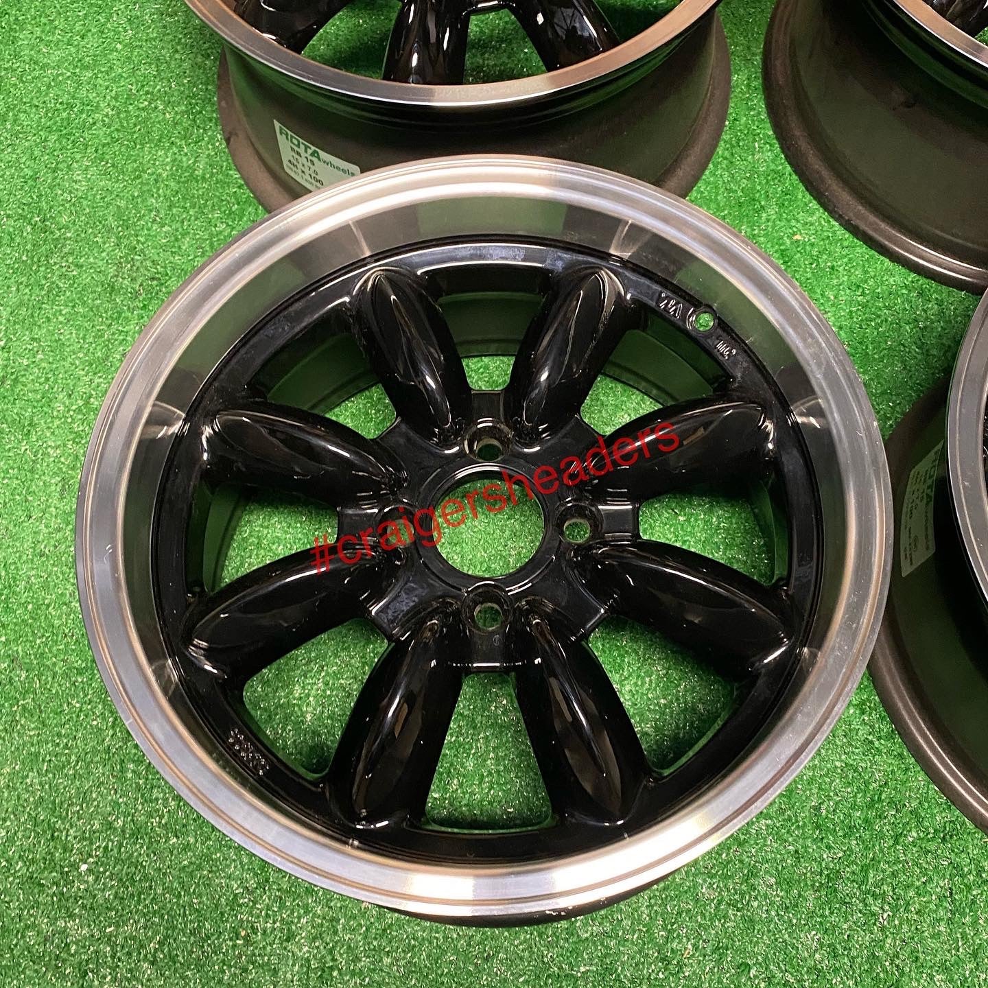 Rota RB-15 wheelset - 4x100 - 15 x 7"