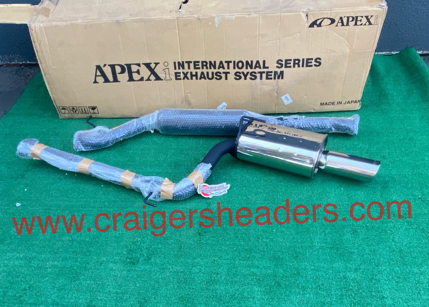 APEX INTEGRATION (A'PEXI) WS2 Cat-back exhaust system 03-07 Accord Coupe