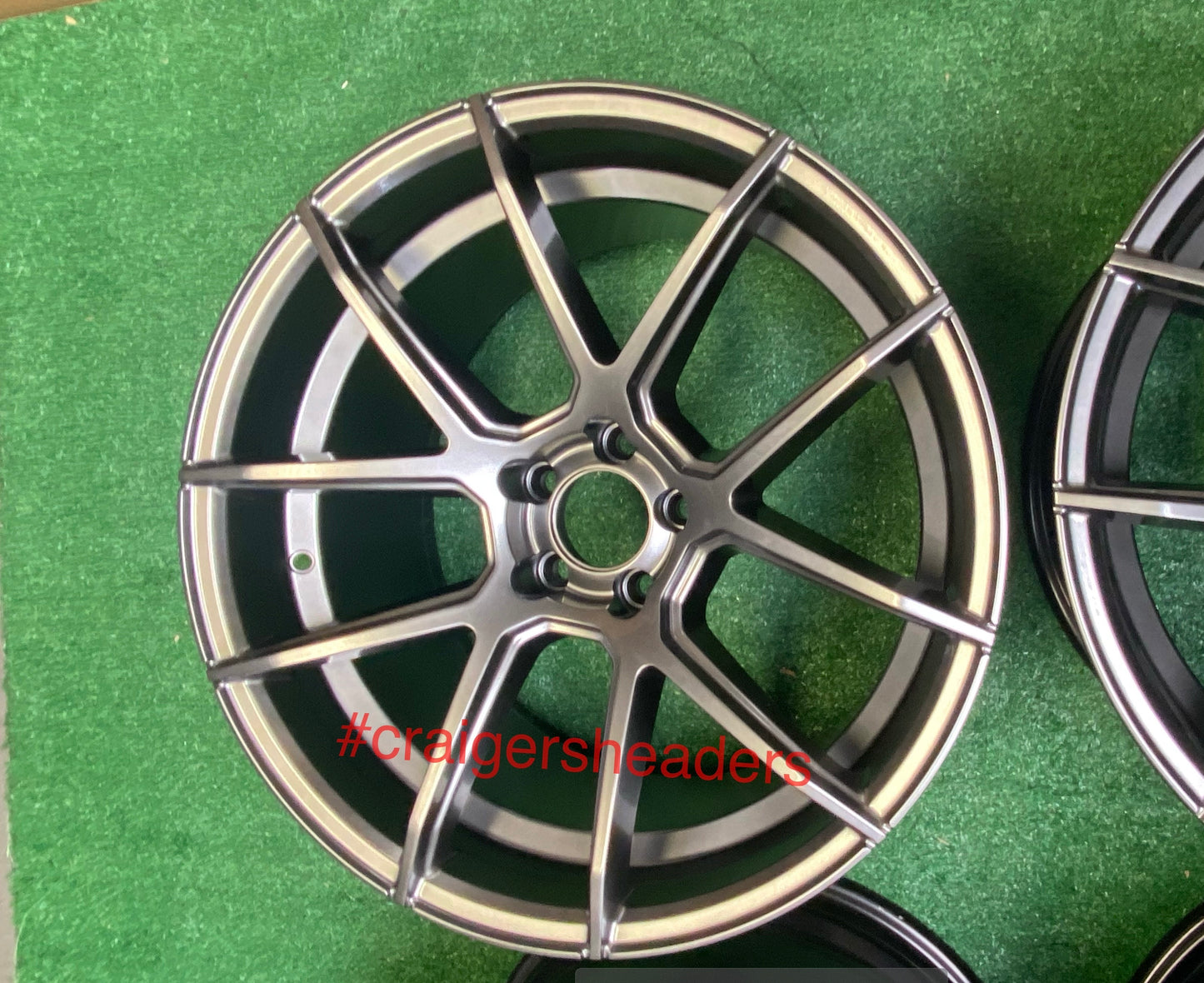 Avid SL02 Hyper Black wheelset - 5x100 - 18x9.5”