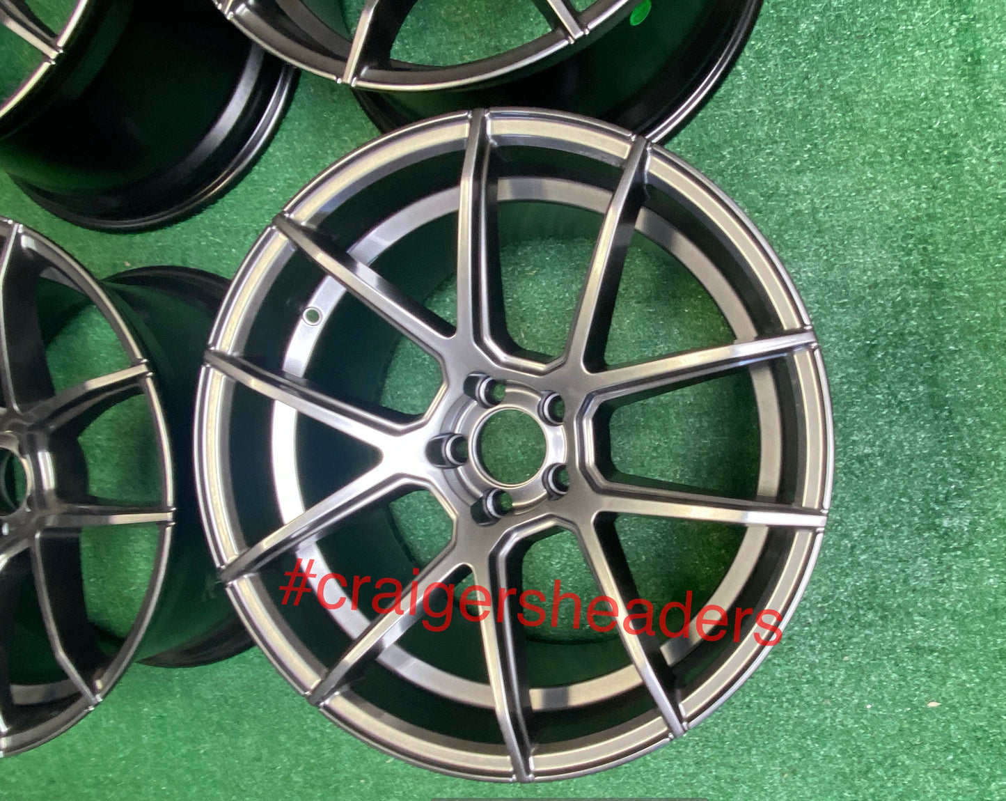 Avid SL02 Hyper Black wheelset - 5x100 - 18x9.5”
