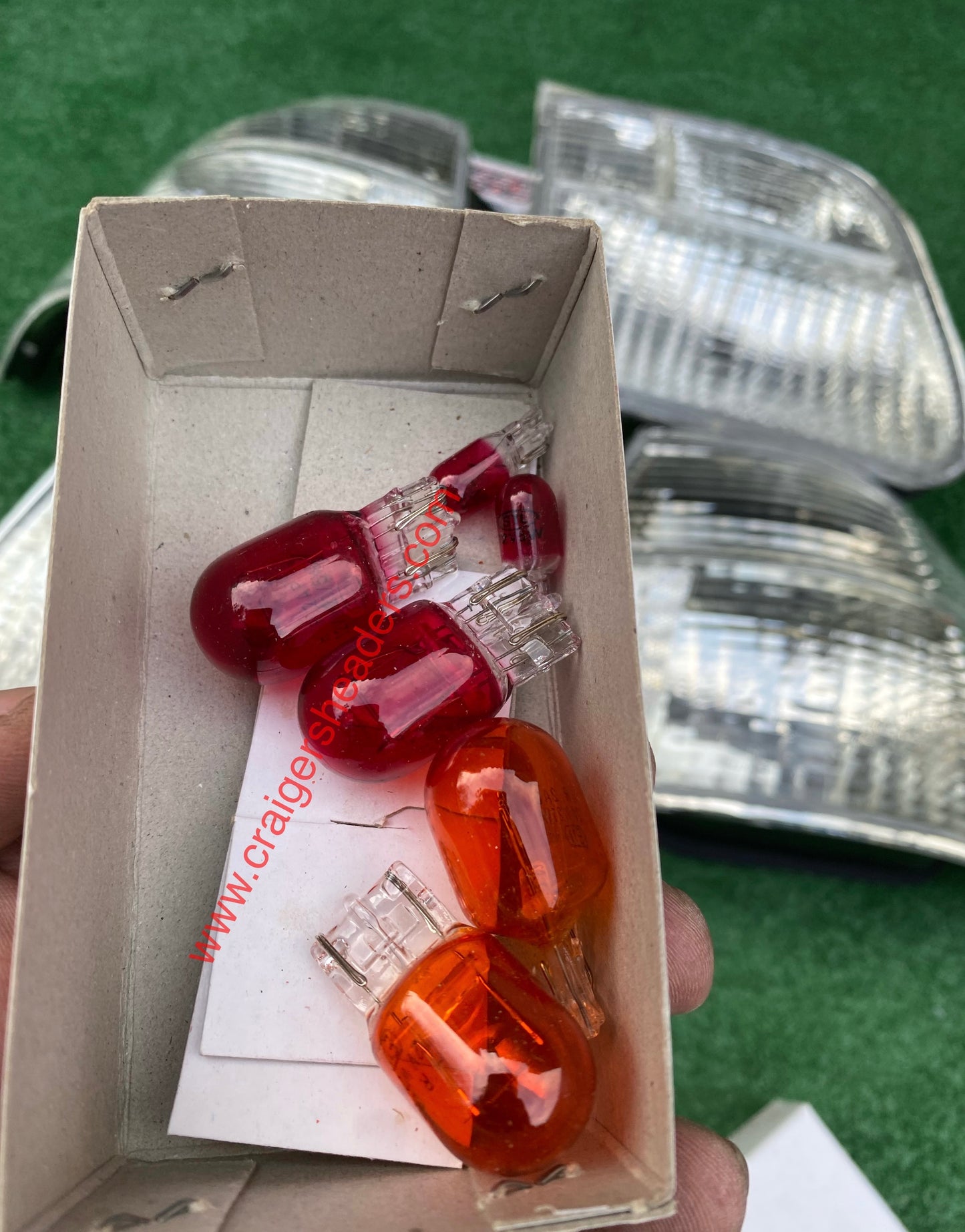 Clear White Rear Tail Light Lamp For Honda Civic 4Door Sedan EK 99-00