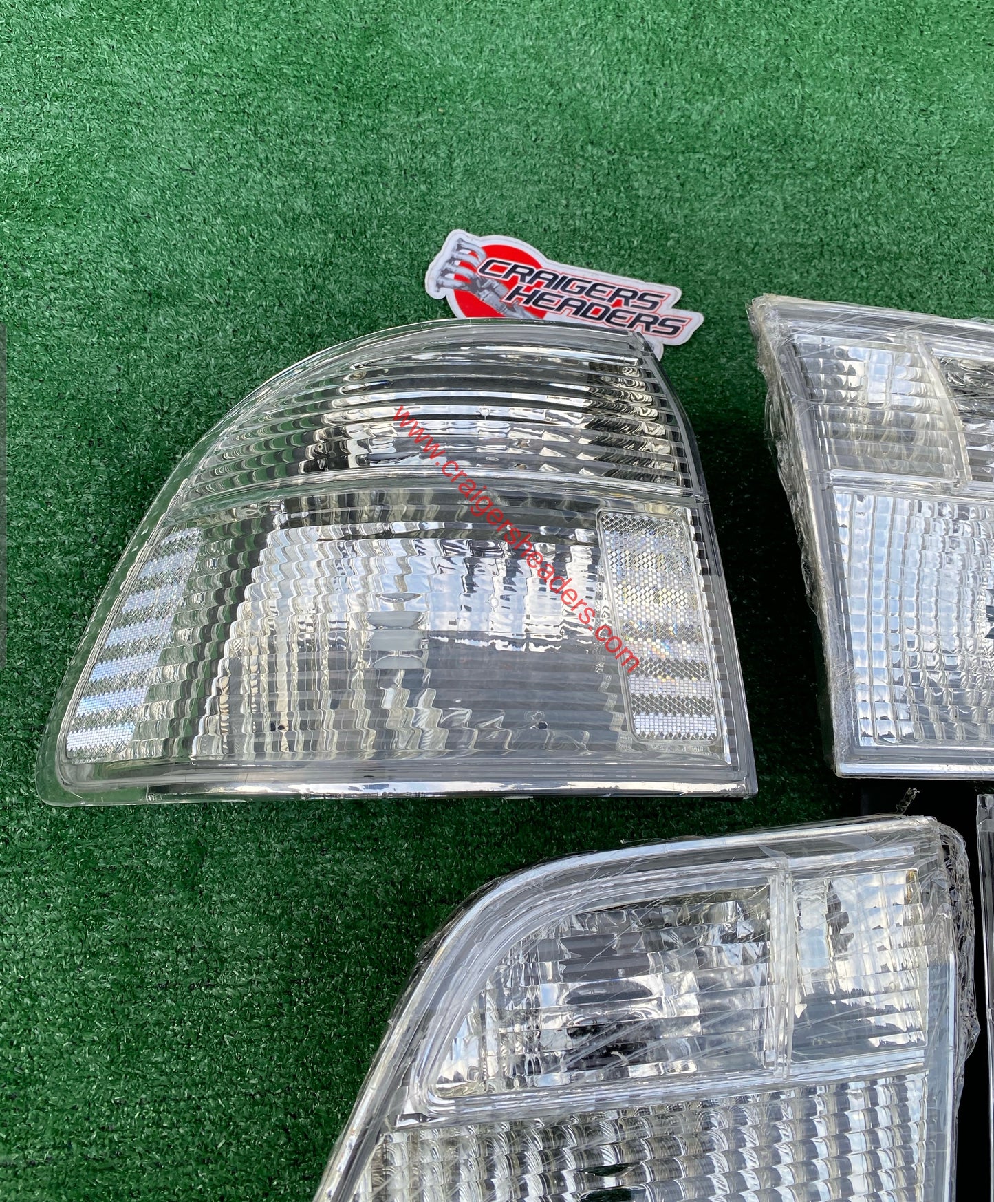 Clear White Rear Tail Light Lamp For Honda Civic 4Door Sedan EK 99-00