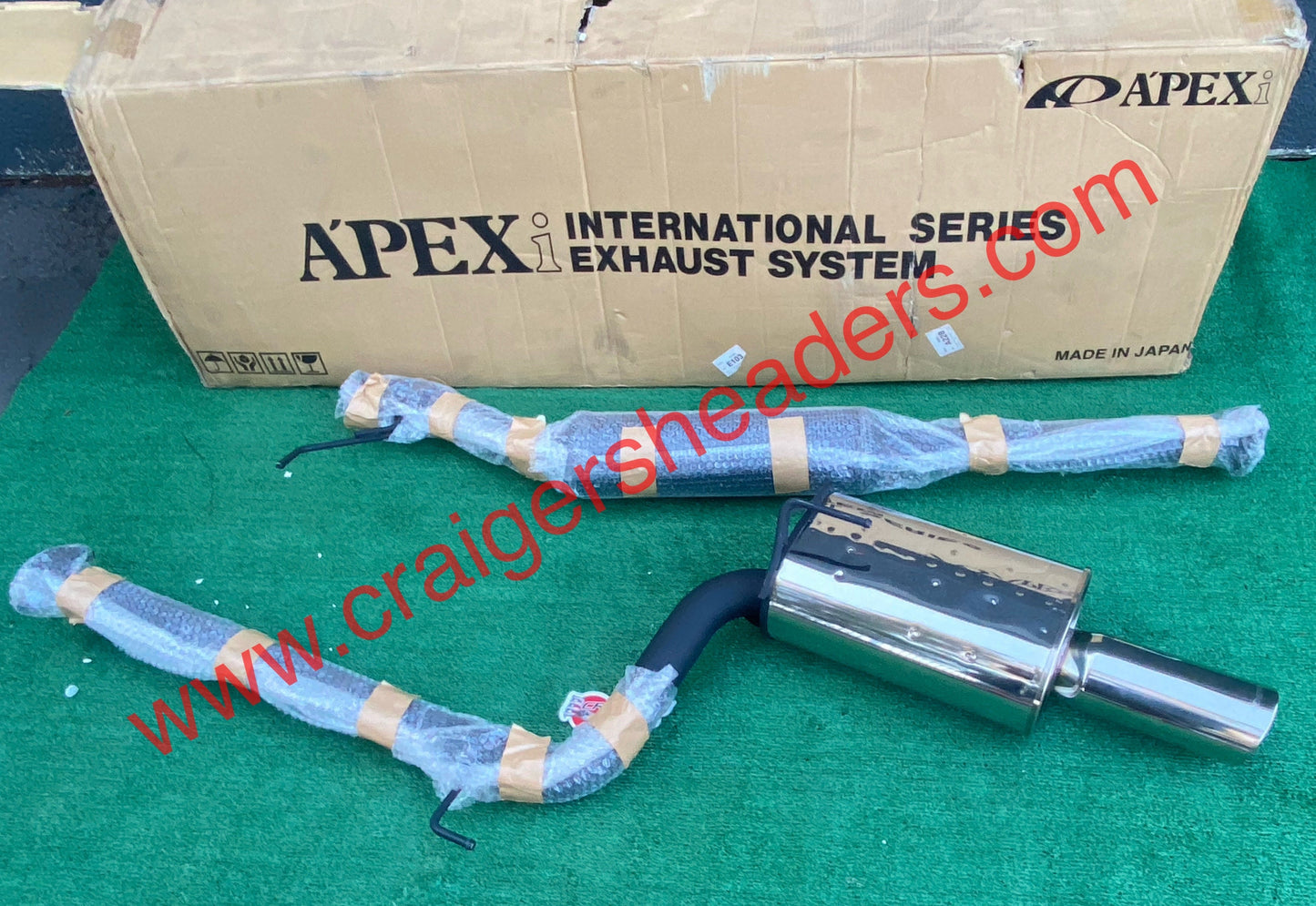 APEX INTEGRATION (A'PEXI) WS2 Cat-back exhaust system 03-07 Accord Coupe