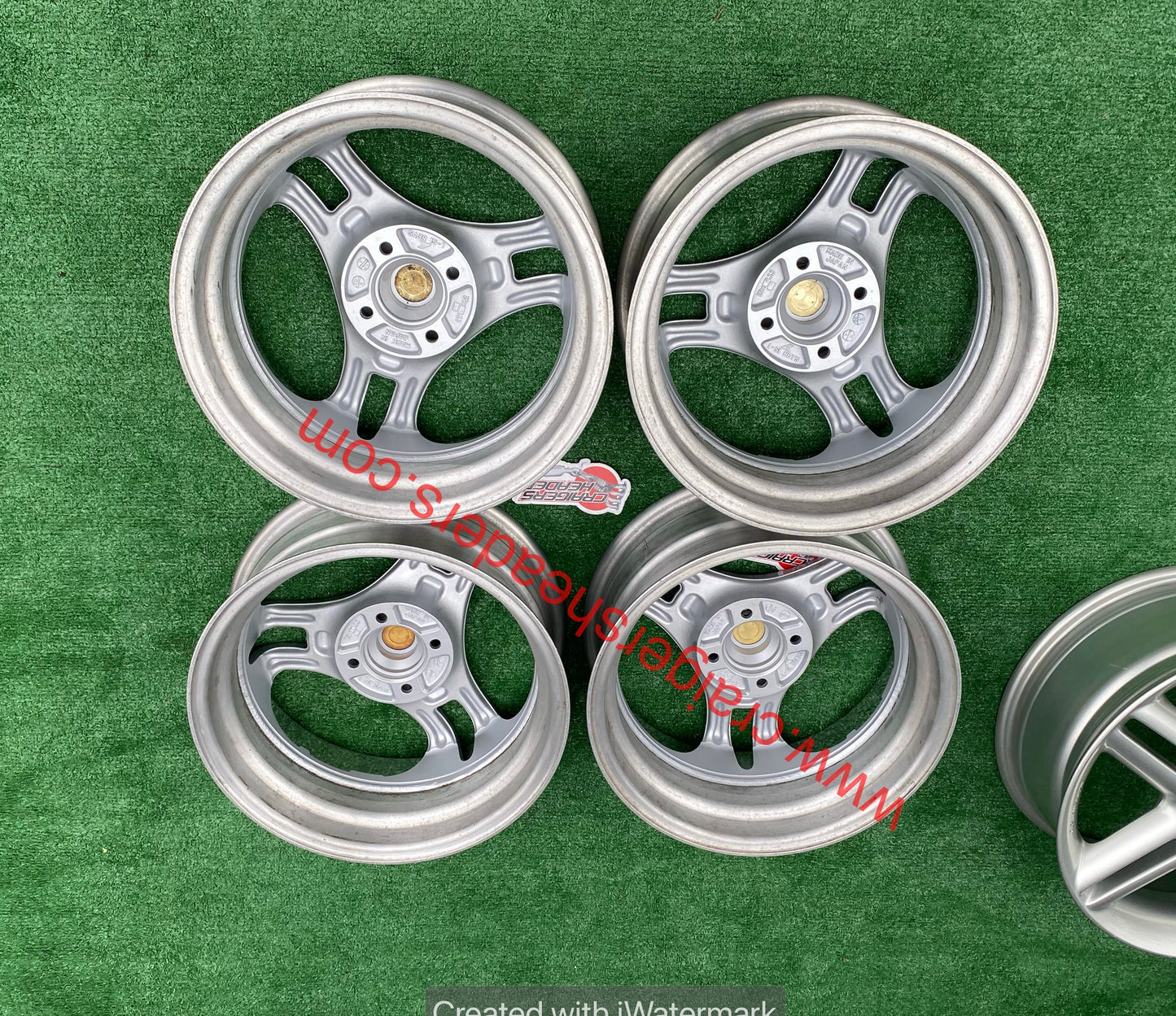 Yokohama Super ADVAN Racing SA3R Silver 15x6.5", 4x100