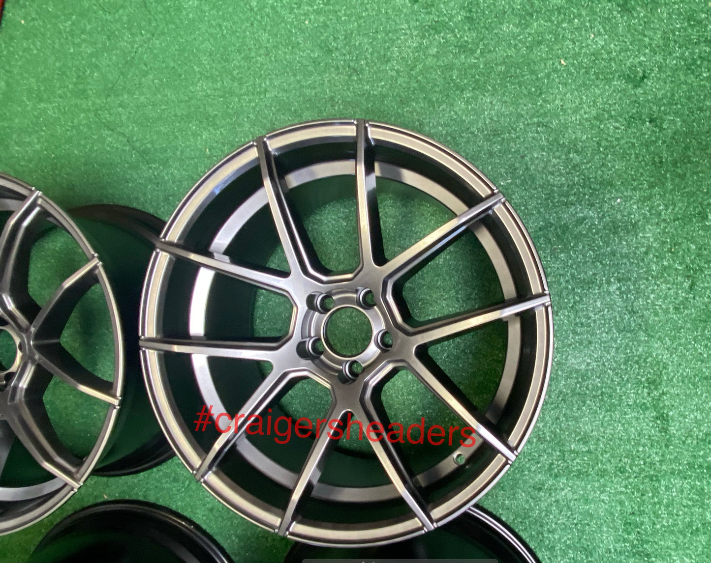 Avid SL02 Hyper Black wheelset - 5x100 - 18x9.5”