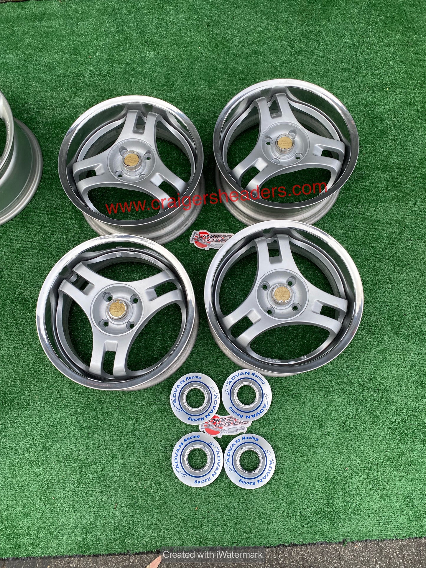 Yokohama Super ADVAN Racing SA3R Silver 15x6.5", 4x100
