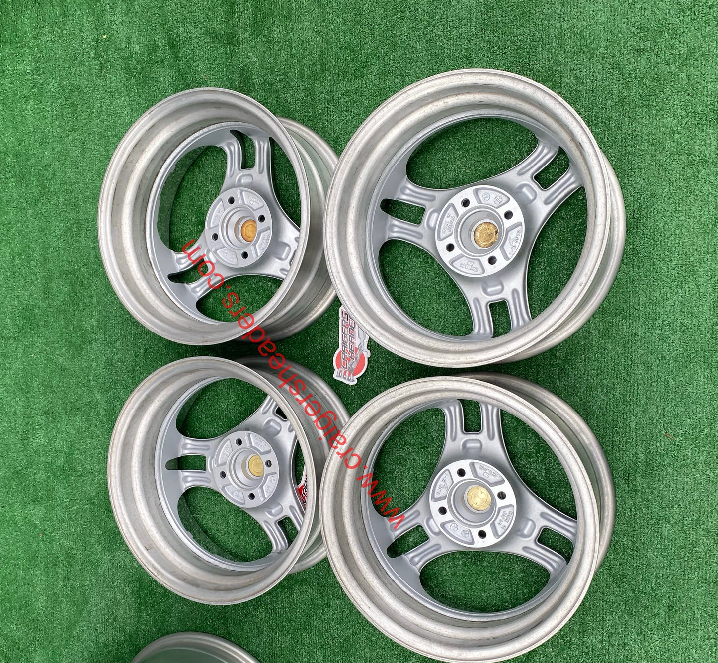 Yokohama Super ADVAN Racing SA3R Silver 15x6.5", 4x100