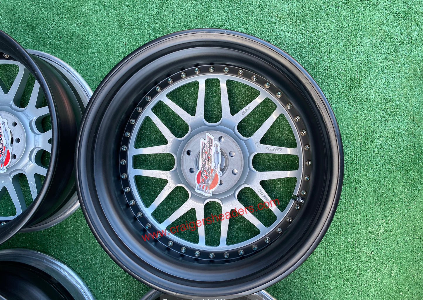 Racing Hart Type C2’s - 4x100 & 4x114 - 18 x 7.5"