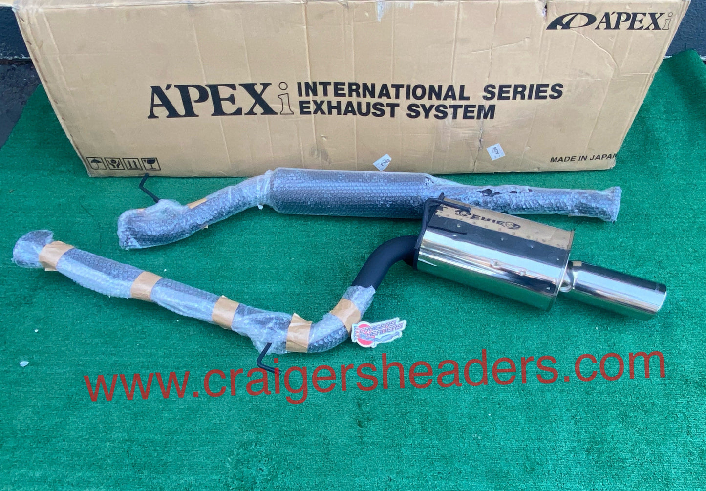 APEX INTEGRATION (A'PEXI) WS2 Cat-back exhaust system 03-07 Accord Coupe