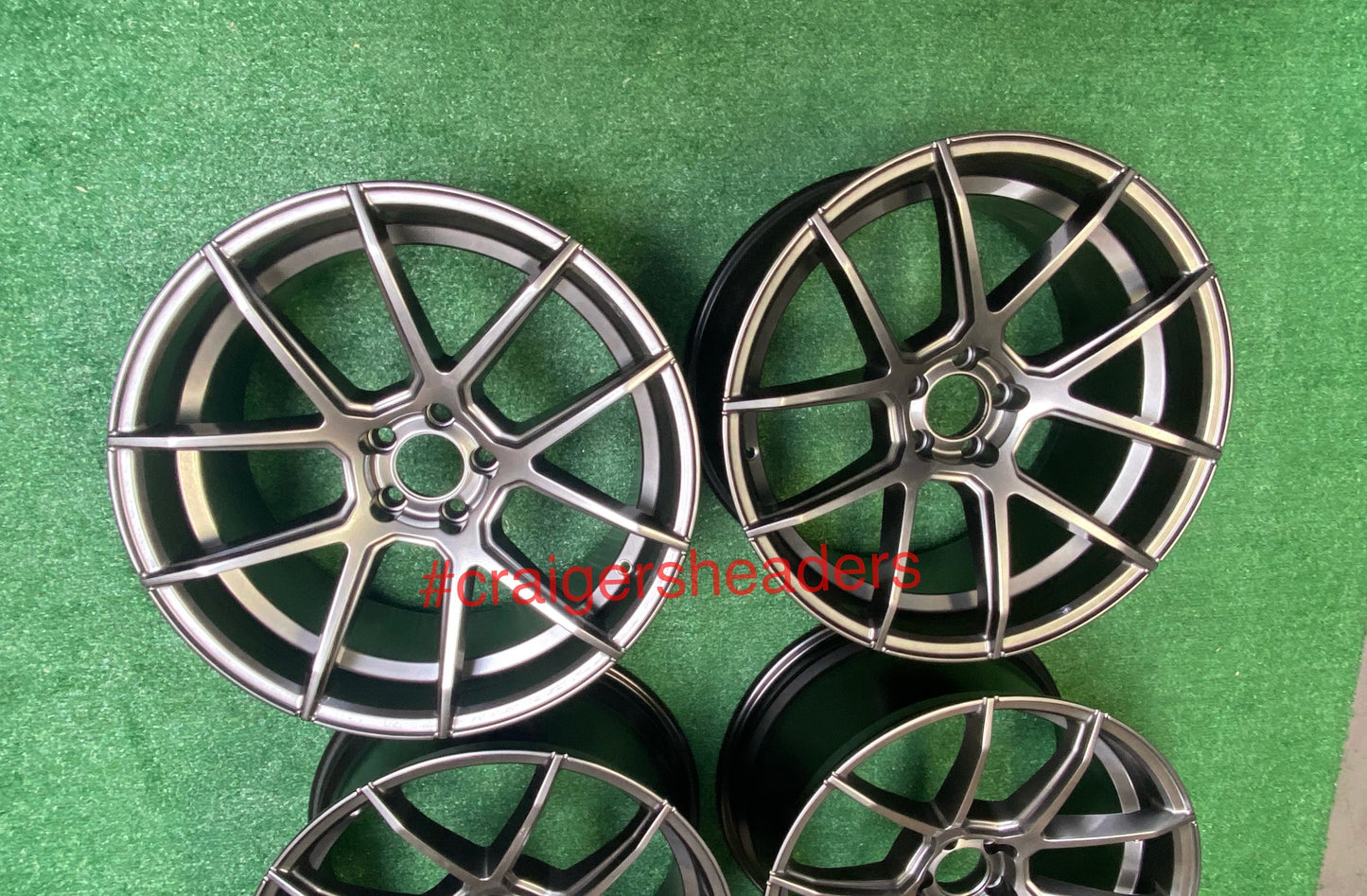 Avid SL02 Hyper Black wheelset - 5x100 - 18x9.5”