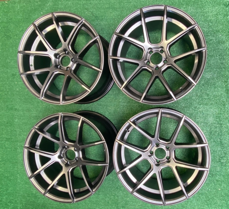 Avid SL02 Hyper Black wheelset - 5x100 - 18x9.5”