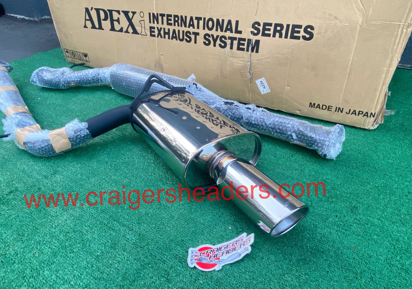 APEX INTEGRATION (A'PEXI) WS2 Cat-back exhaust system 03-07 Accord Coupe