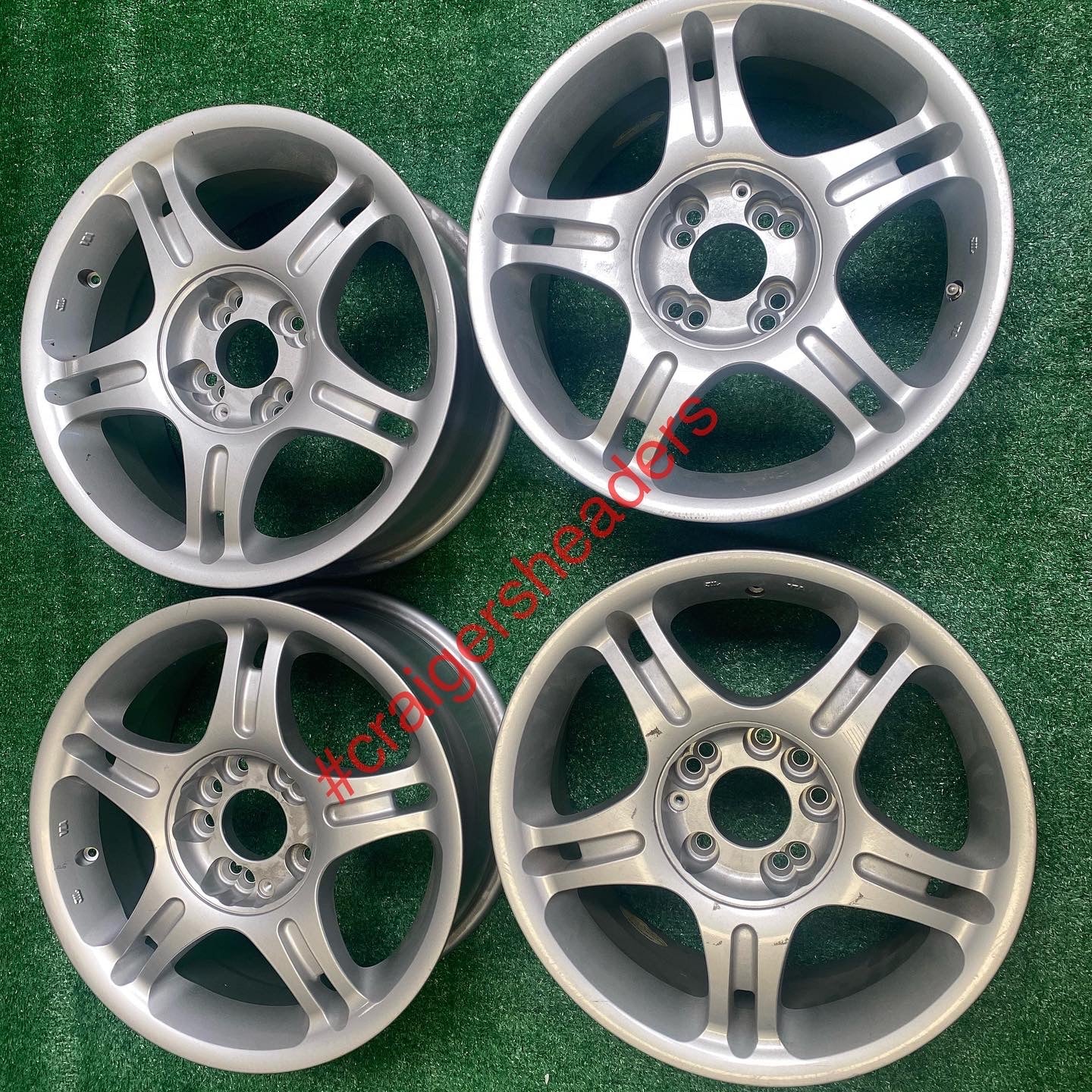 Pina F1 Racing wheelset - 4x114 - 16x7.5"