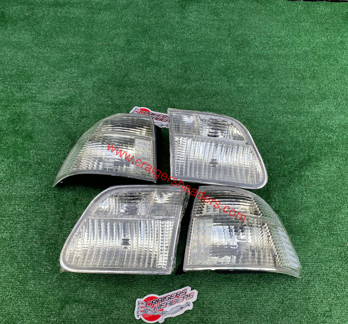 Clear White Rear Tail Light Lamp For Honda Civic 4Door Sedan EK 99-00