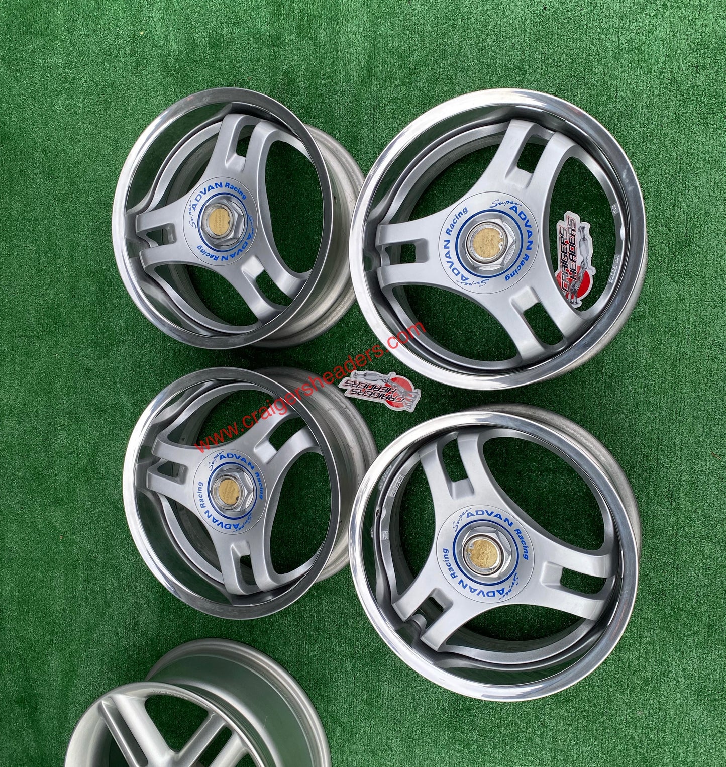 Yokohama Super ADVAN Racing SA3R Silver 15x6.5", 4x100