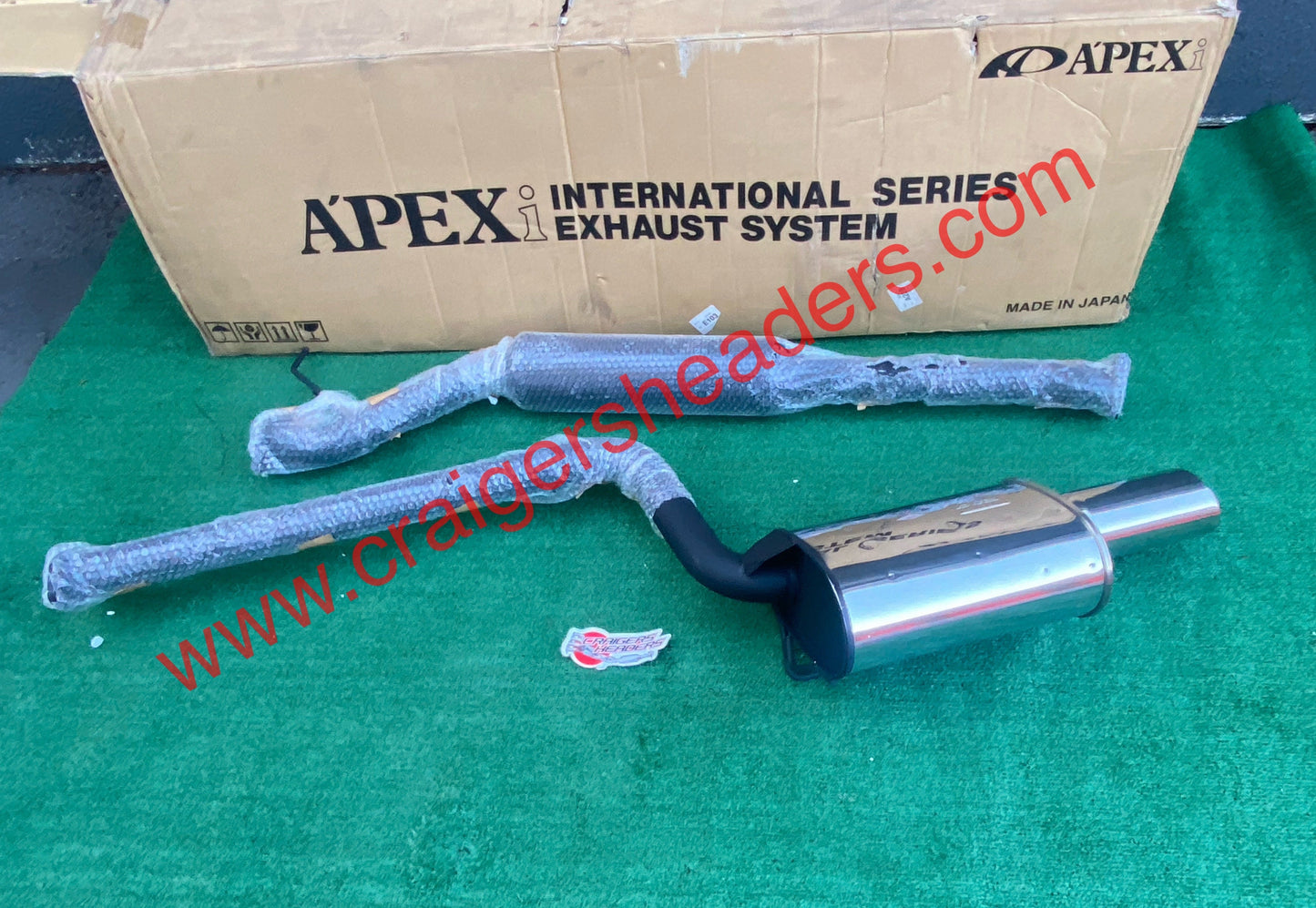APEX INTEGRATION (A'PEXI) WS2 Cat-back exhaust system 03-07 Accord Coupe