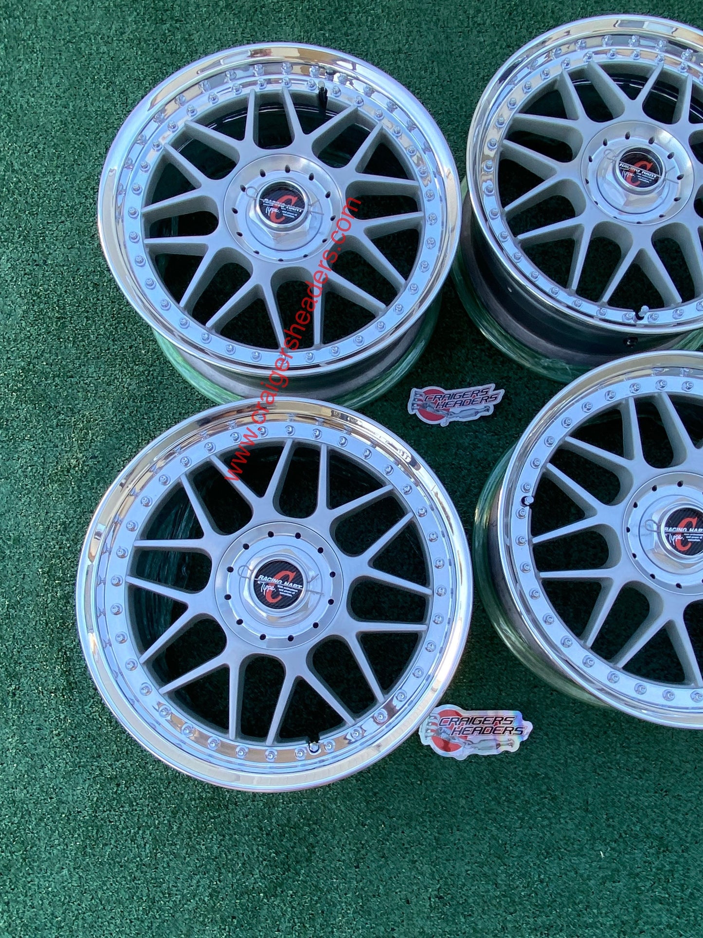 Racing Hart Type C2’s - 4x100 & 4x114 - 17 x 7”