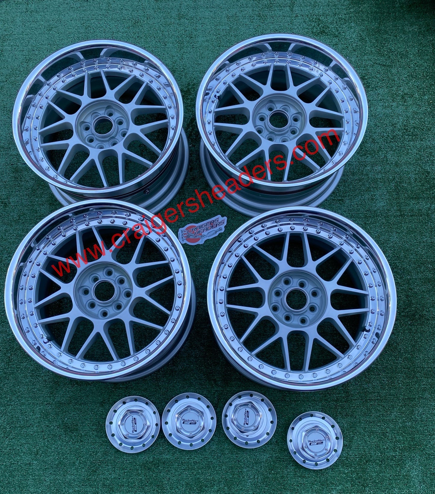 Racing Hart Type C2’s - 4x100 & 4x114 - 17X8.5" +22 Offset