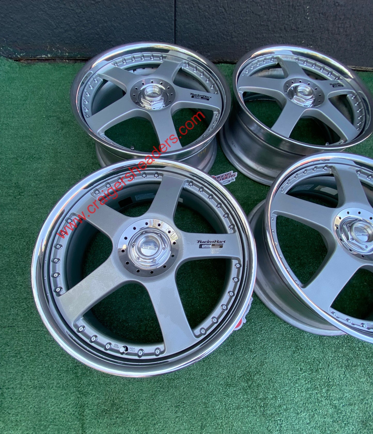 Racing Hart Type C5’s - 5x114 & 4x114 - 19 x 8” +50 Offset
