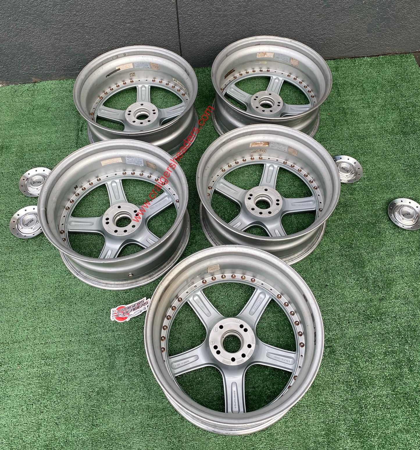 Racing Hart Type C5’s - 5x114 & 4x114 - 19 x 8.5” +45 Offset