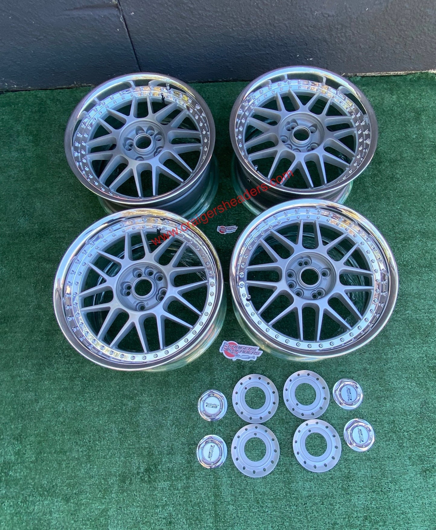 Racing Hart Type C2’s - 4x114, 5x114 - 18 x 9", +40 Offset -Square Setup