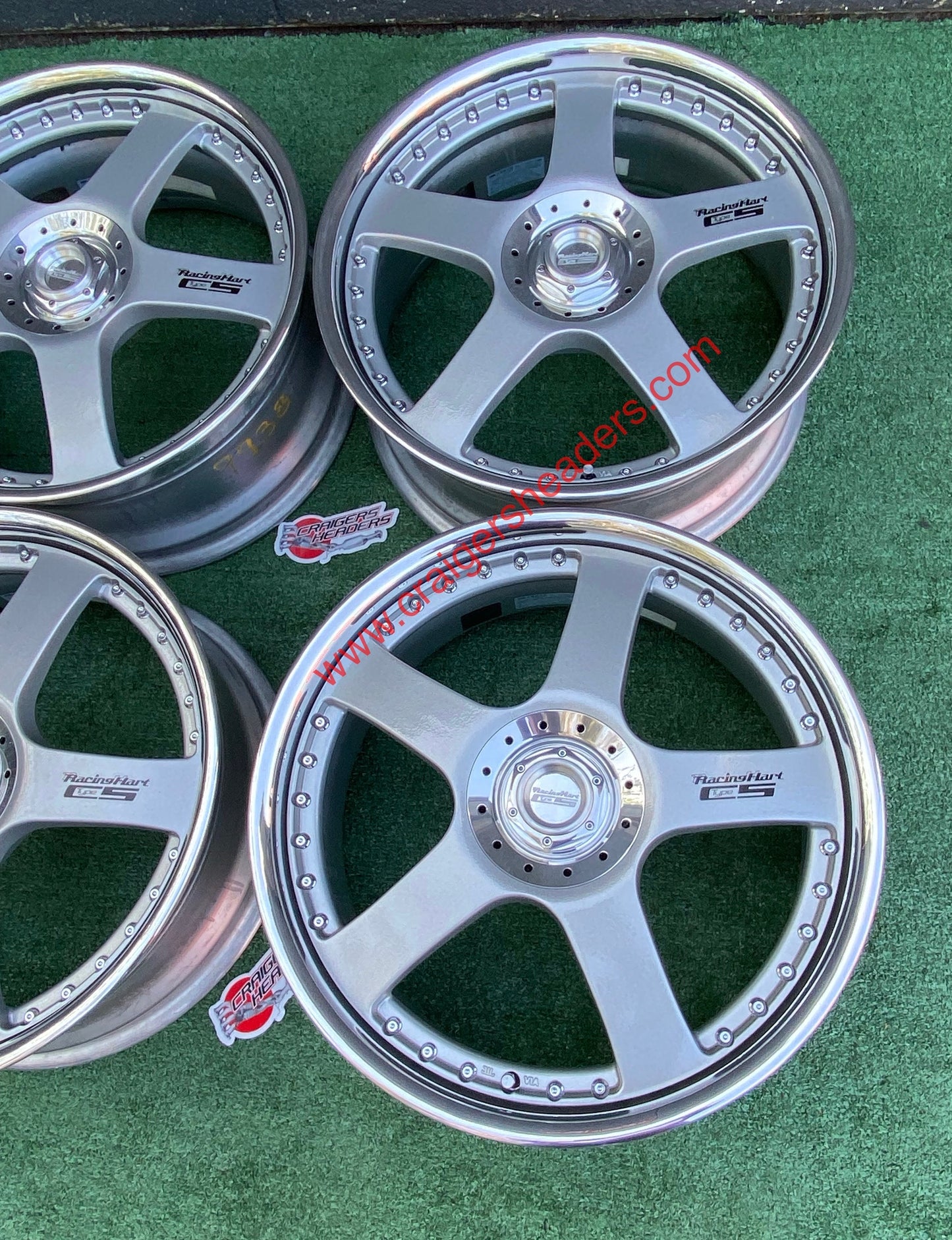 Racing Hart Type C5’s - 5x114 & 4x114 - 19 x 8” +50 Offset