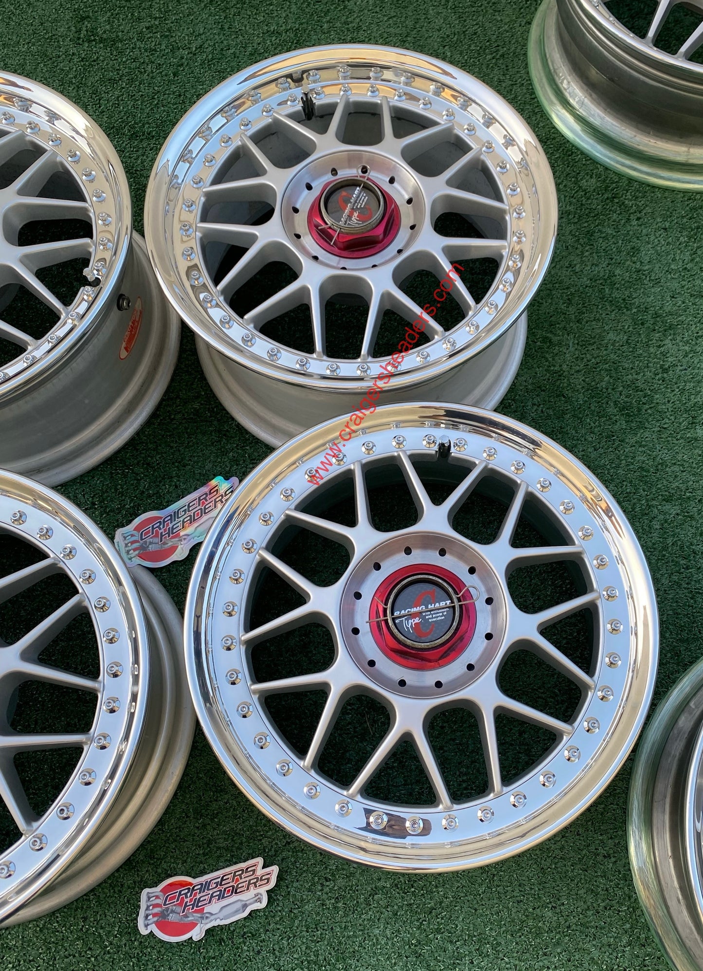 Racing Hart Type C’s - 5x114 - 16x7" and 16x8", +33 Offset