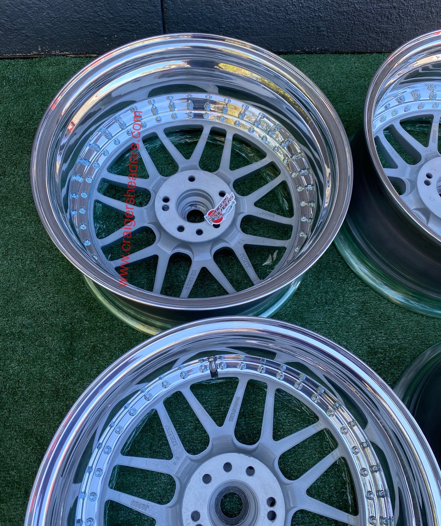 Racing Hart Type C2’s - 4x114, 5x114 - 18 x 9", +40 Offset -Square Setup