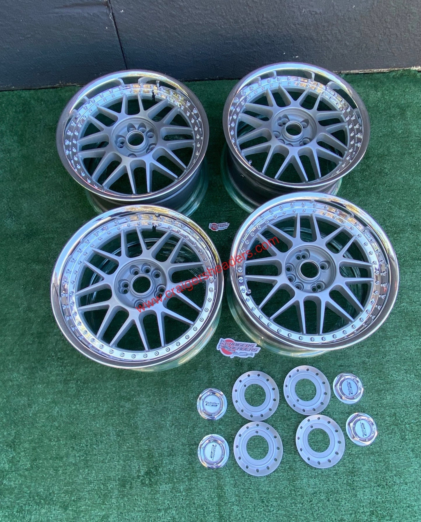 Racing Hart Type C2’s - 4x114, 5x114 - 18 x 9", +40 Offset -Square Setup