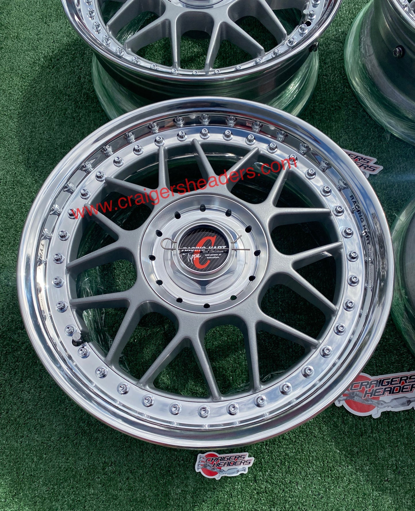 Racing Hart Type C’s - 4x114 & 5x114 - 16 x 6.5" +31 Offset