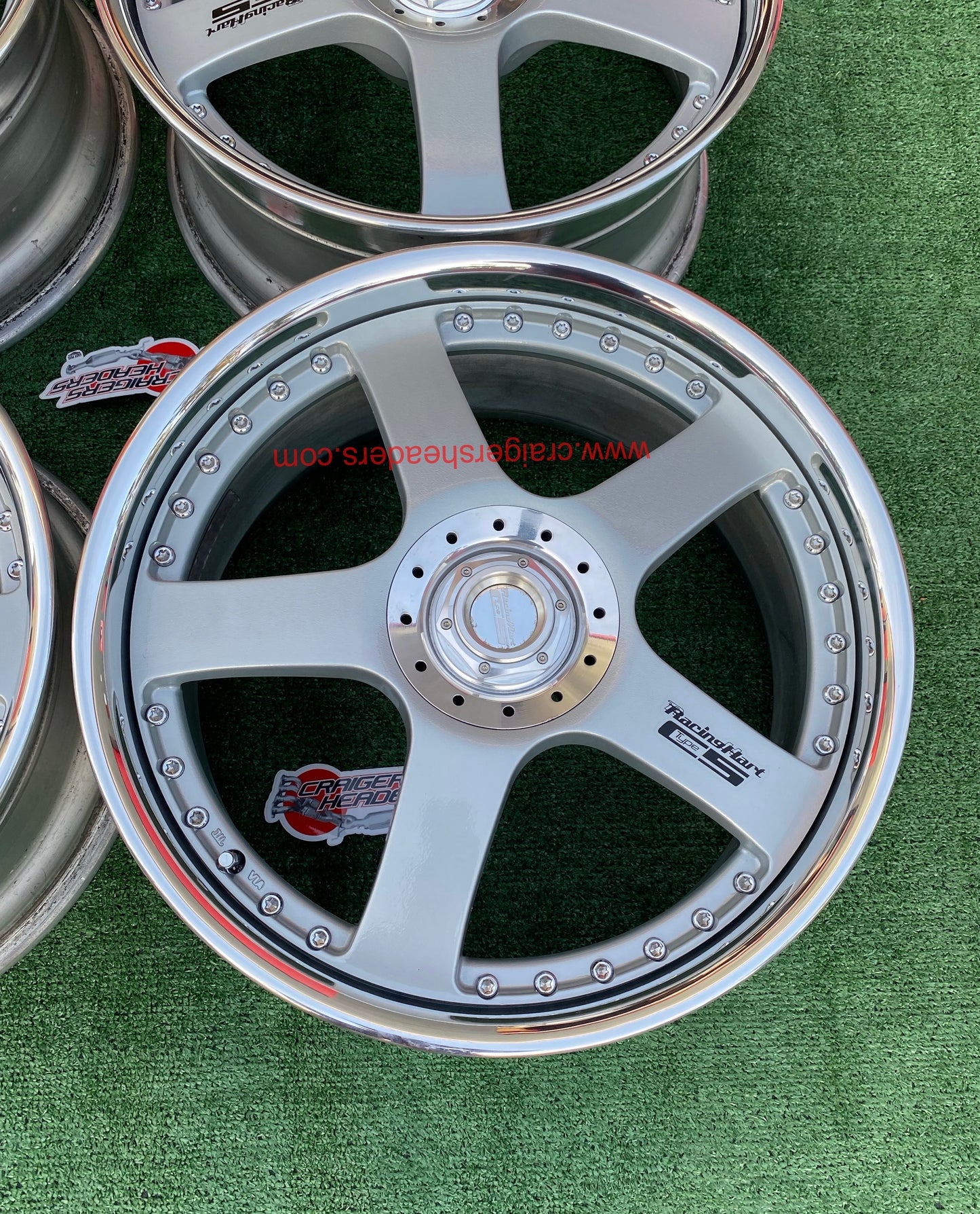 Racing Hart Type C5’s - 5x114 & 4x114 - 19 x 8.5” +38 Offset