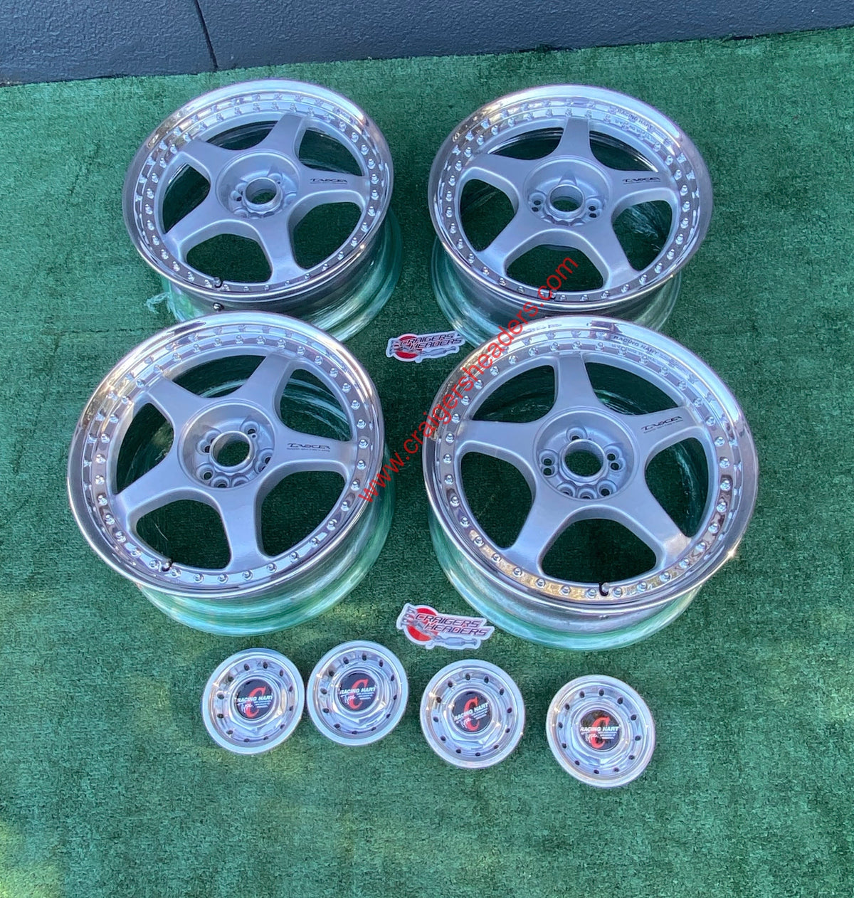 Racing Hart Tracer Type C’s - 5x100 & 4x100 - 17x7.5" +40 Offset