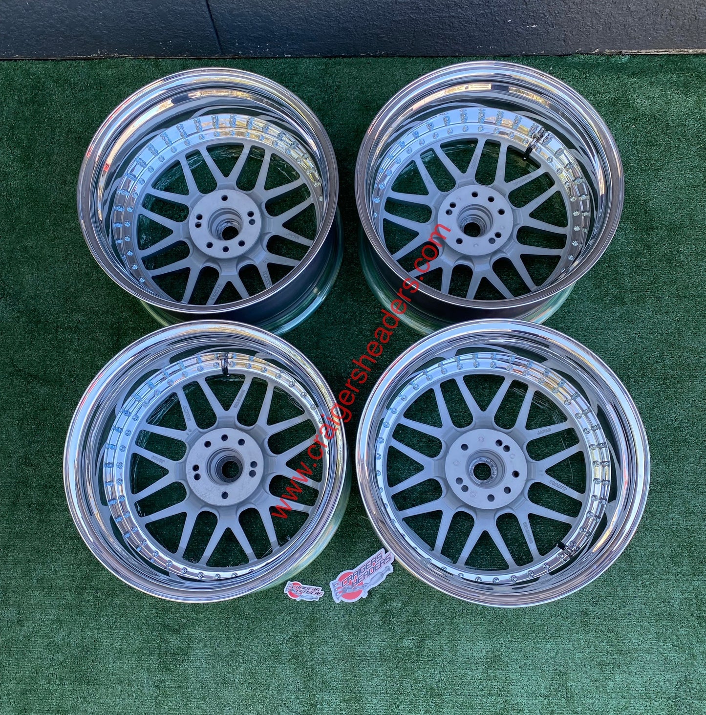 Racing Hart Type C2’s - 4x114, 5x114 - 18 x 9", +40 Offset -Square Setup