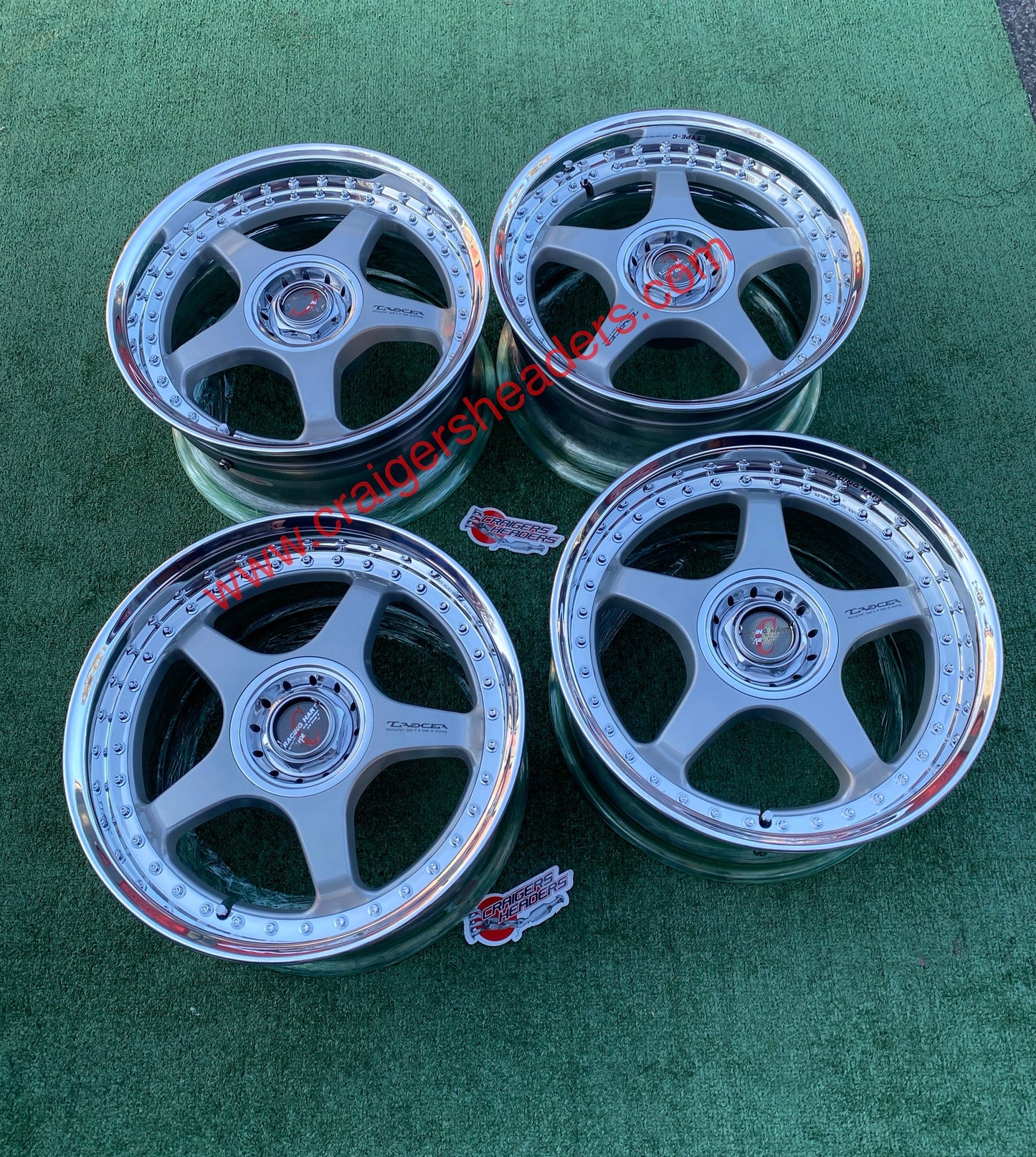 Racing Hart Tracer Type C’s - 5x114 - 17x9" +17 Offset