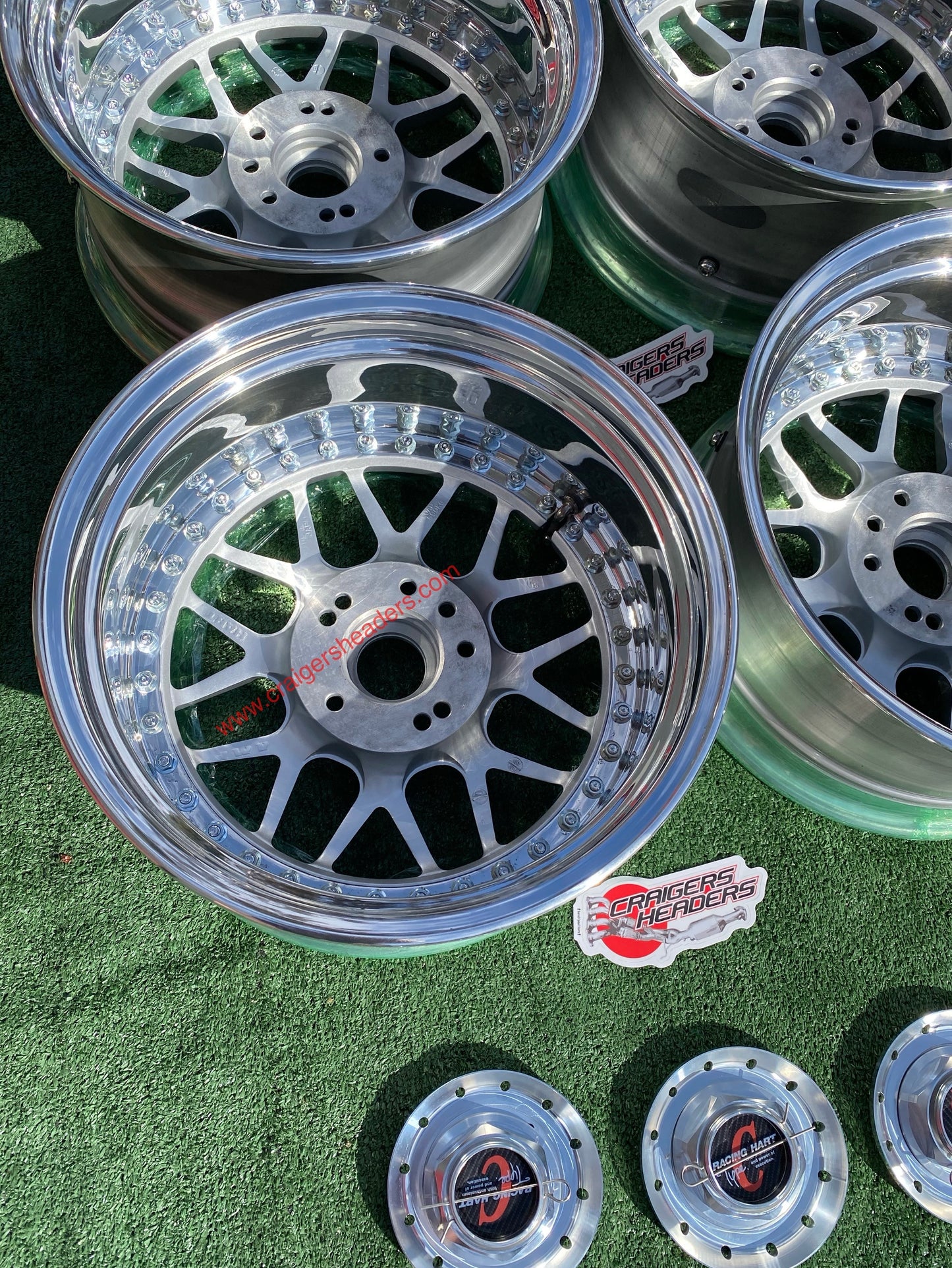 Racing Hart Type C’s - 4x114 & 5x114 - 16 x 8" +38 Offset