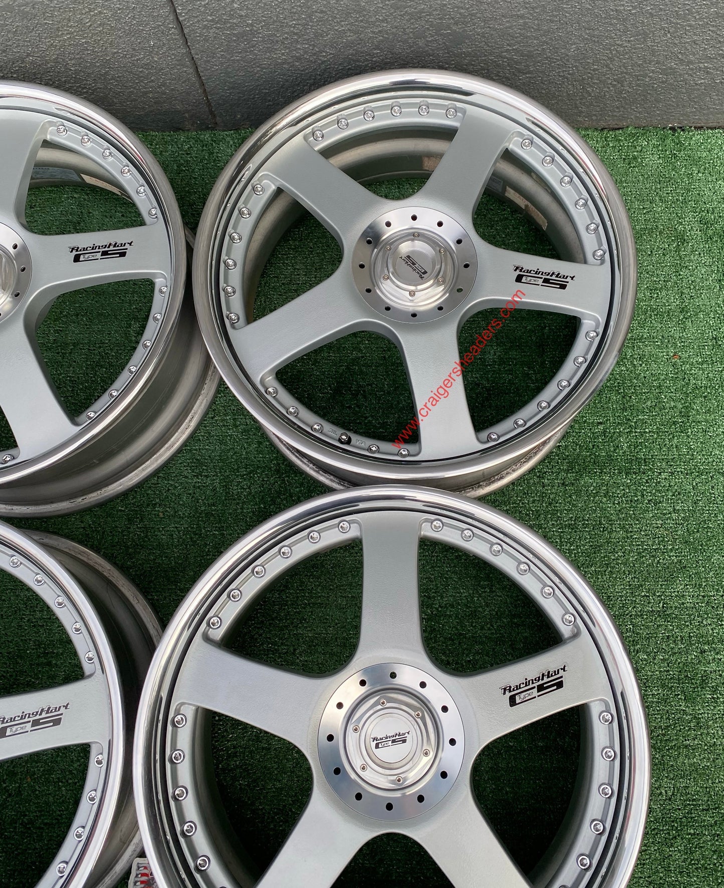 Racing Hart Type C5’s - 5x114 & 4x114 - 19 x 8.5” +45 Offset
