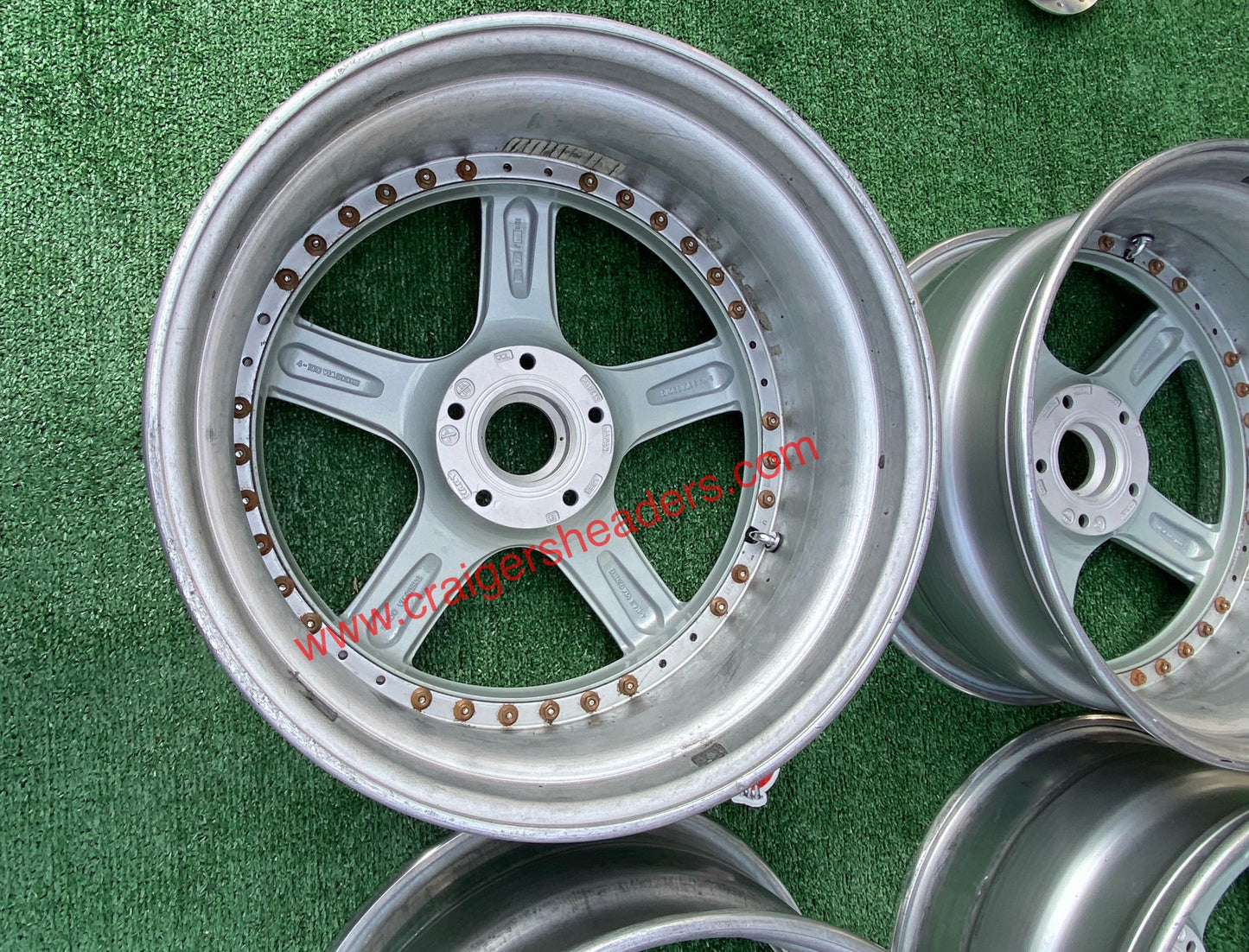 Racing Hart Type C5’s - 5x114 - 18 x 8.5” +44 Offset ~ Square Setup