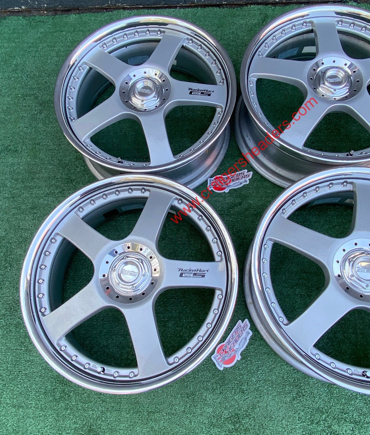 Racing Hart Type C5’s - 5x114 & 4x114 - 19 x 8” +50 Offset