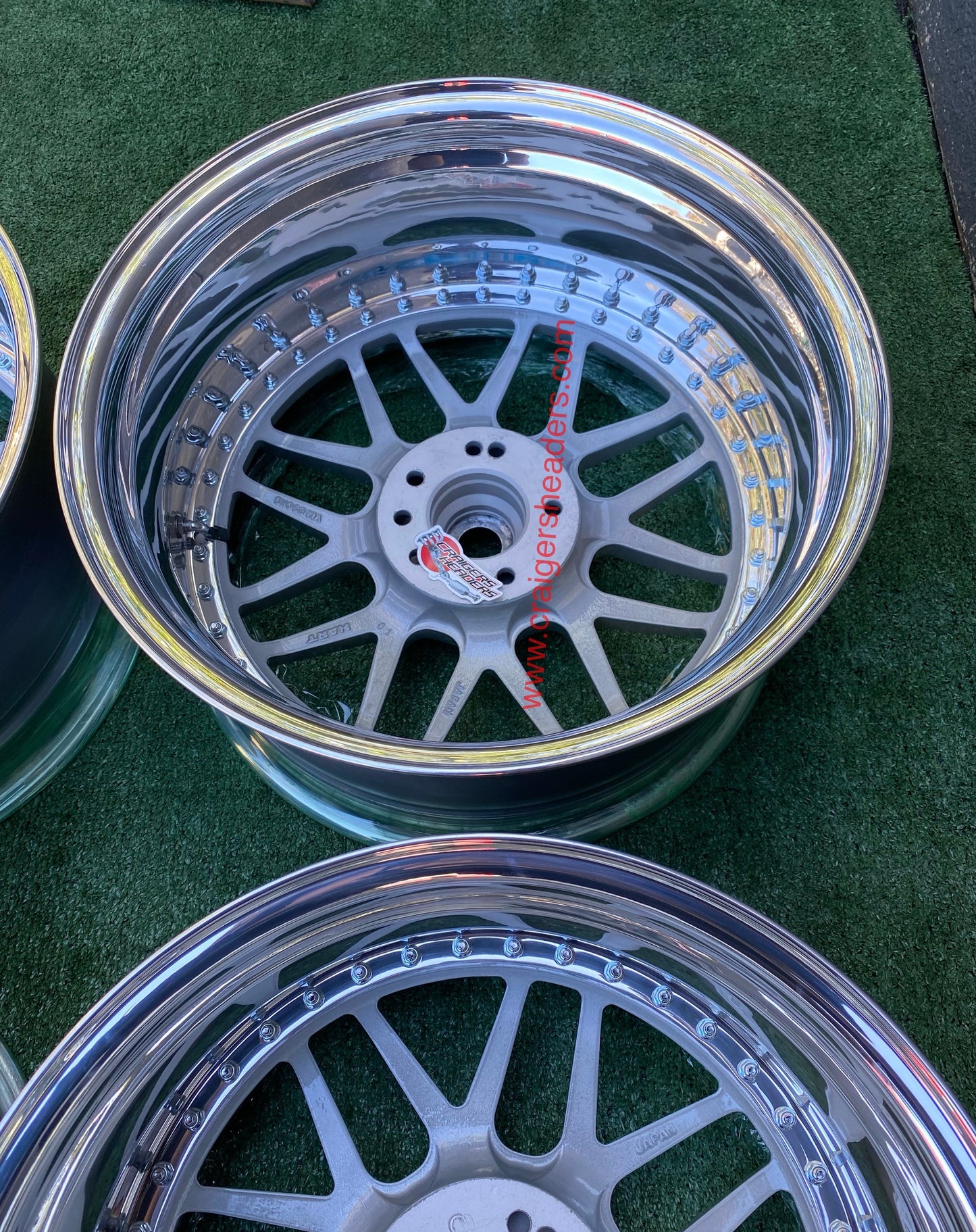 Racing Hart Type C2’s - 4x114, 5x114 - 18 x 9", +40 Offset -Square Setup