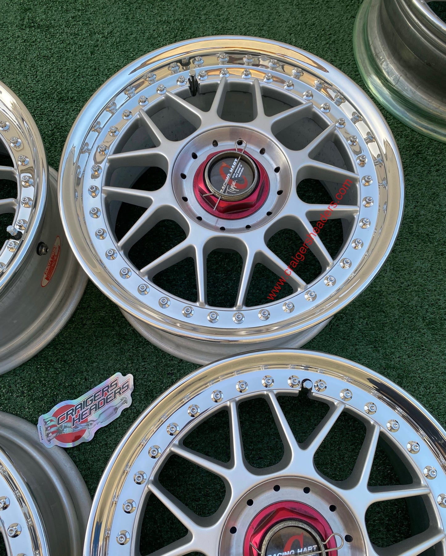 Racing Hart Type C’s - 5x114 - 16x7" and 16x8", +33 Offset