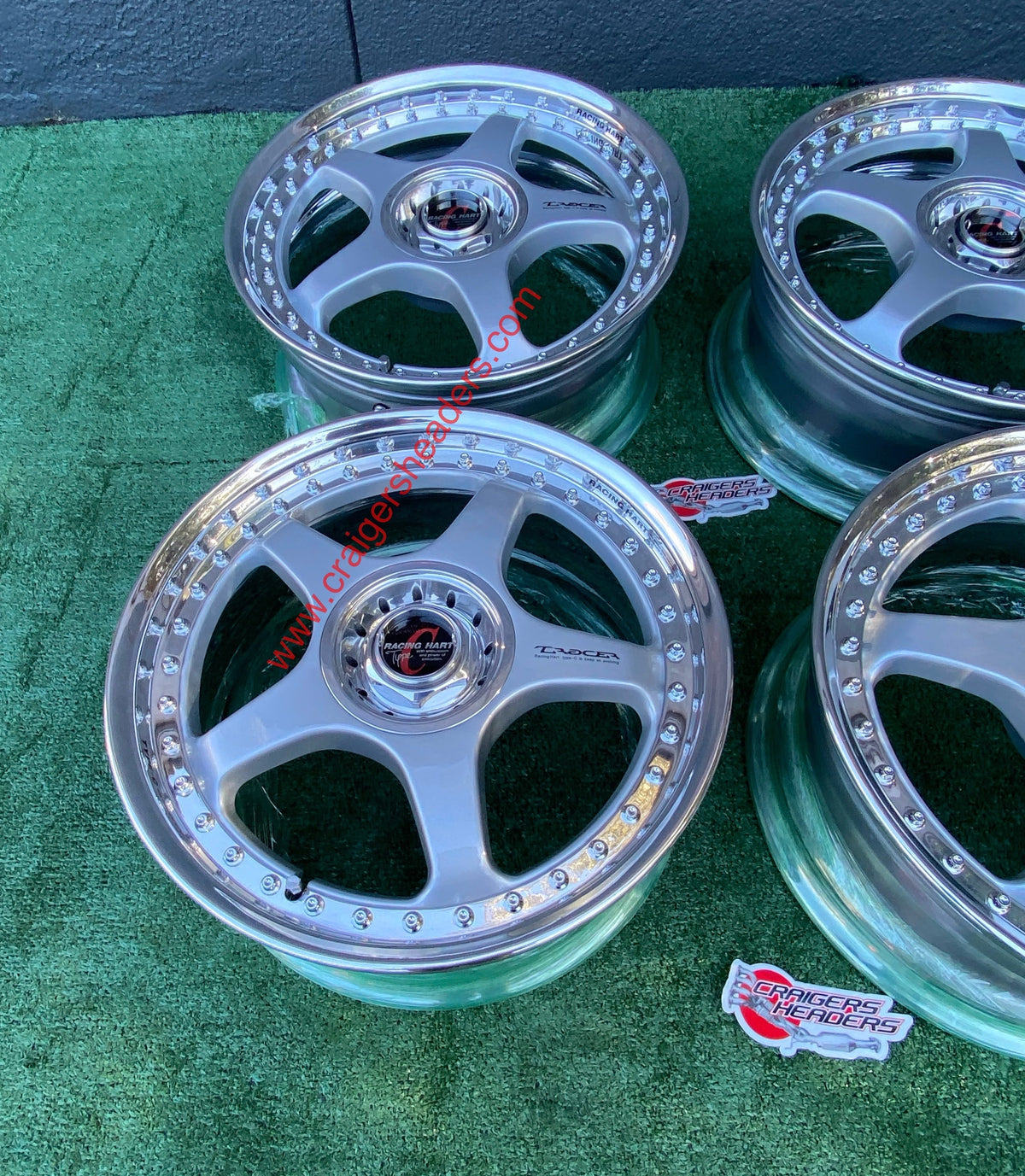Racing Hart Tracer Type C’s - 5x100 & 4x100 - 17x7.5" +40 Offset