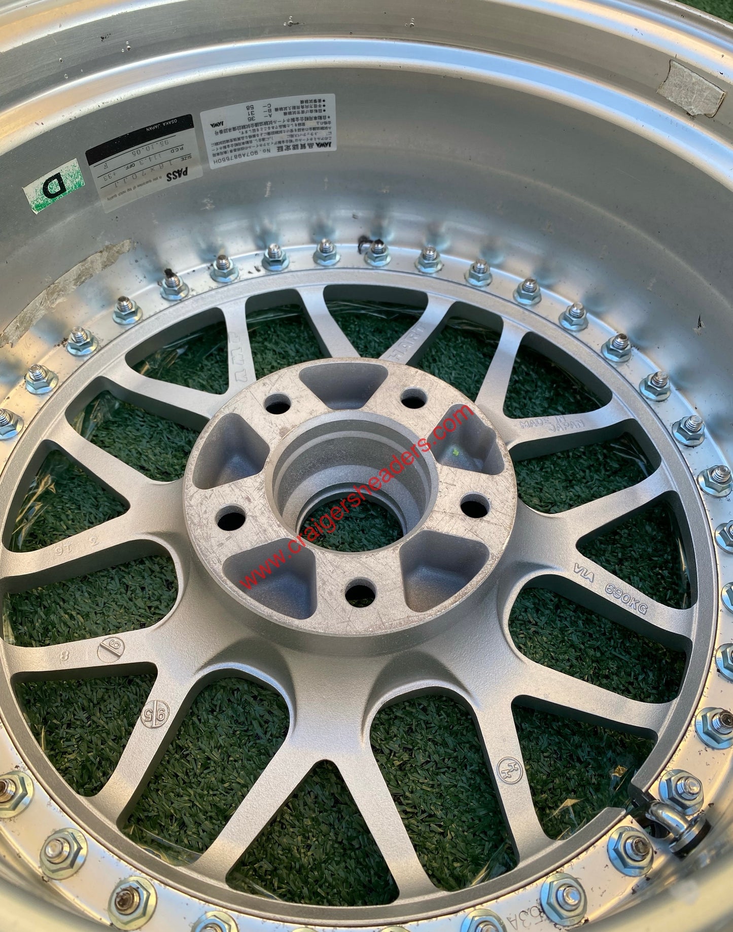 Racing Hart Type C’s - 5x114 - 16x7" and 16x8", +33 Offset