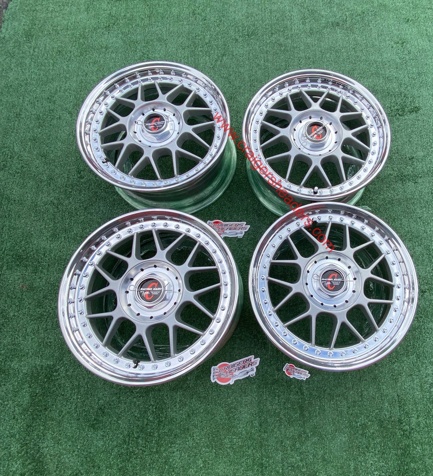 Racing Hart Type C’s - 4x114 & 5x114 - 16 x 7" +38 Offset
