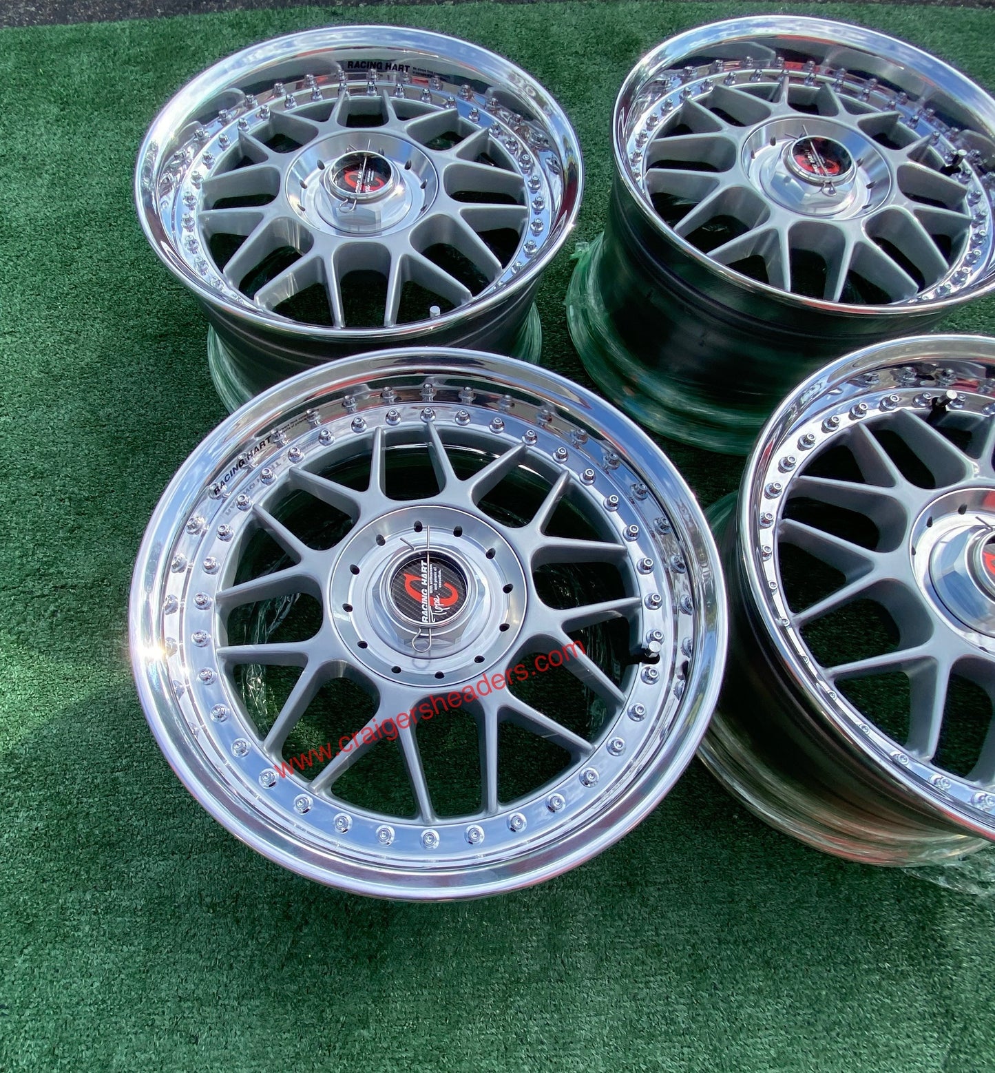 Racing Hart Type C’s - 4x114 & 5x114 - 16 x 8" +38 Offset