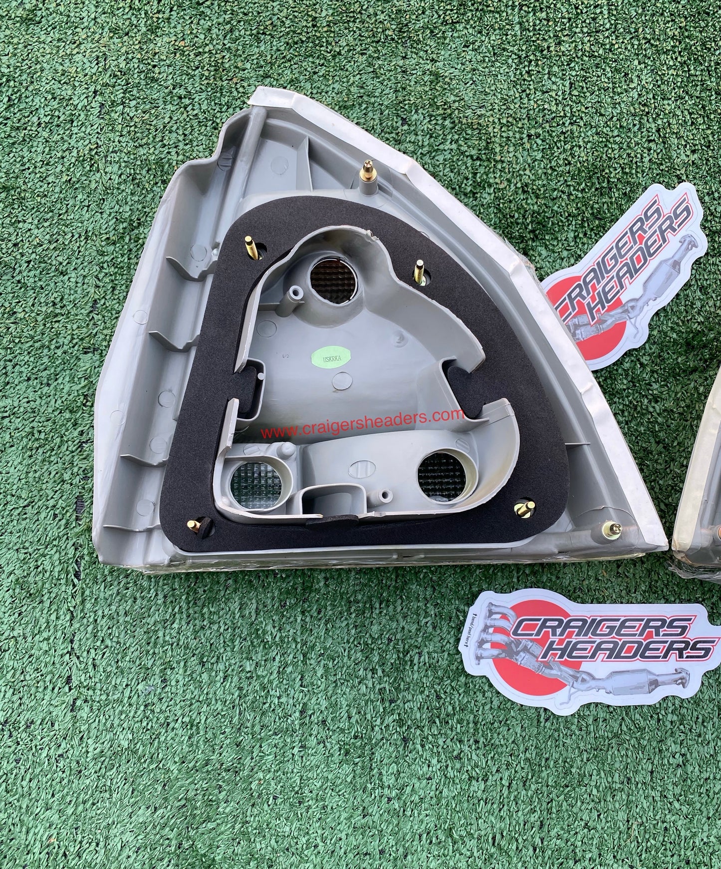 Clear White Rear Tail Light Lamps For Honda Prelude 92-96