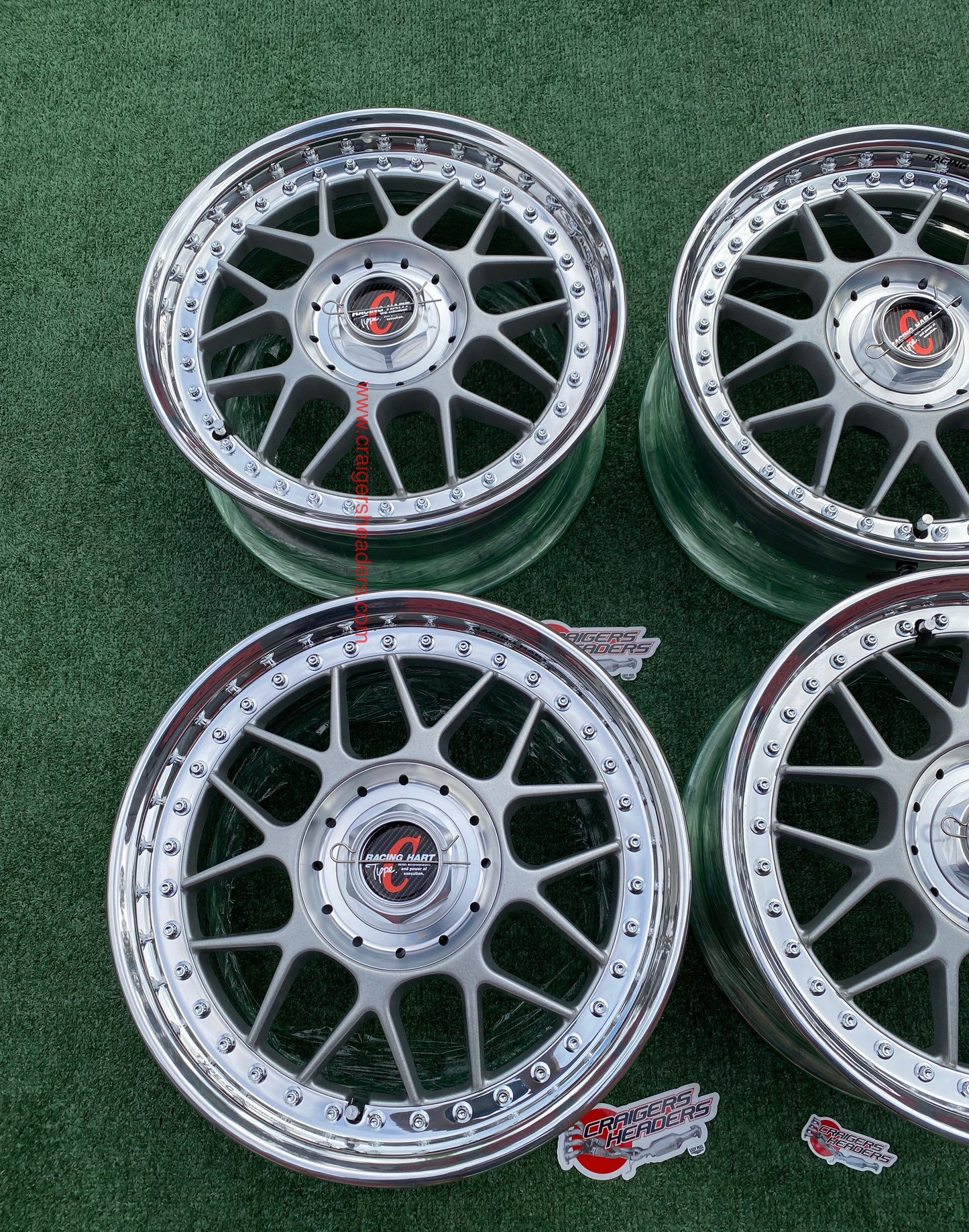Racing Hart Type C’s - 4x114 & 5x114 - 16 x 7" +38 Offset