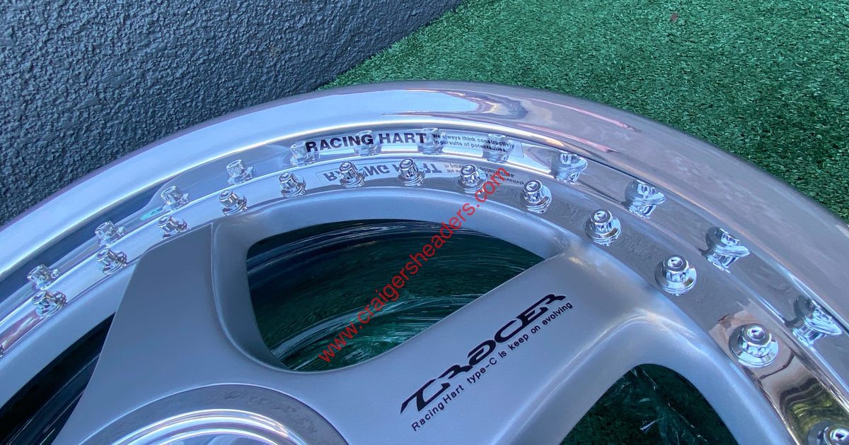 Racing Hart Tracer Type C’s - 5x100 & 4x100 - 17x7.5" +40 Offset
