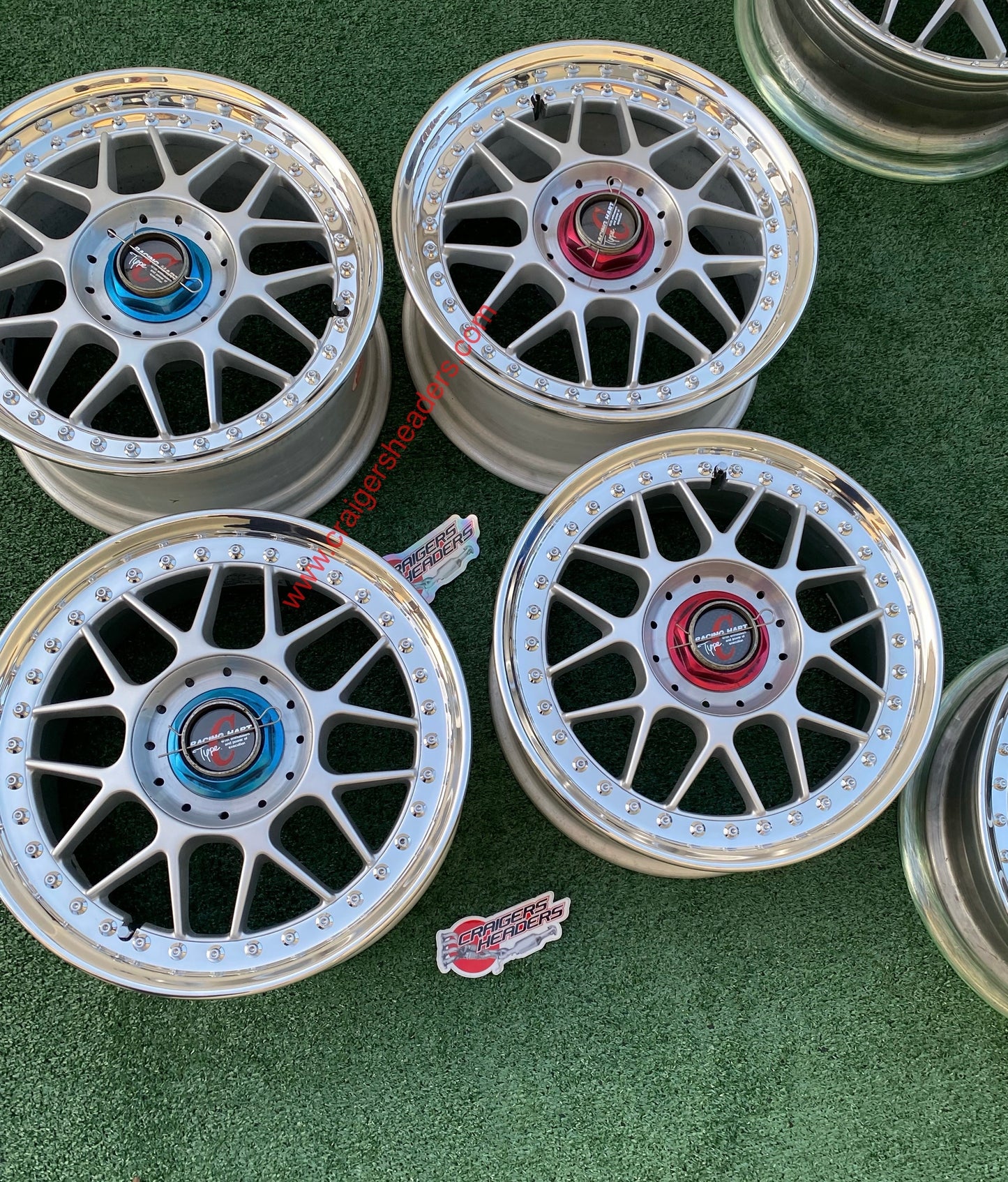 Racing Hart Type C’s - 5x114 - 16x7" and 16x8", +33 Offset