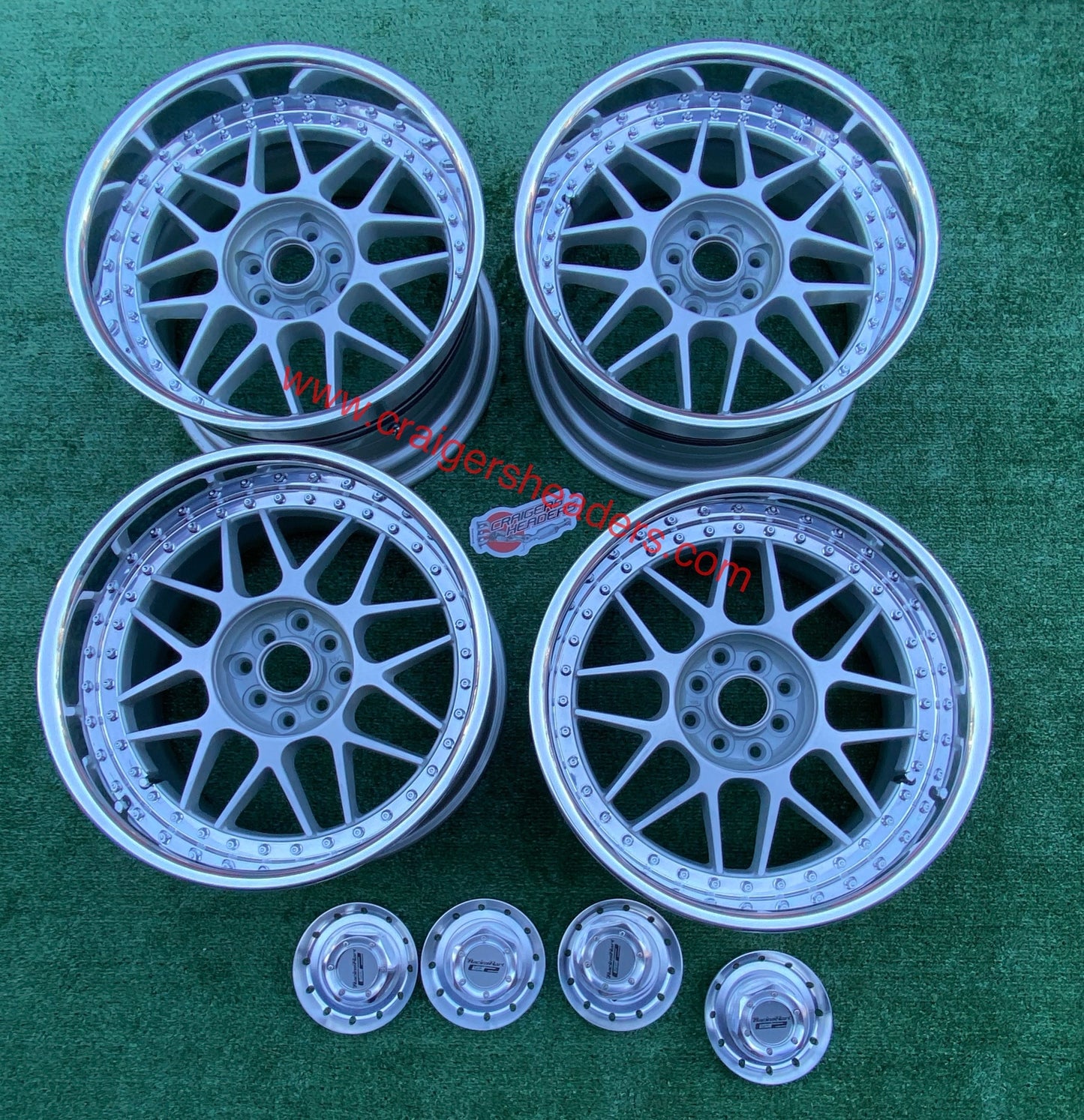 Racing Hart Type C2’s - 4x100 & 4x114 - 17X8.5" +22 Offset
